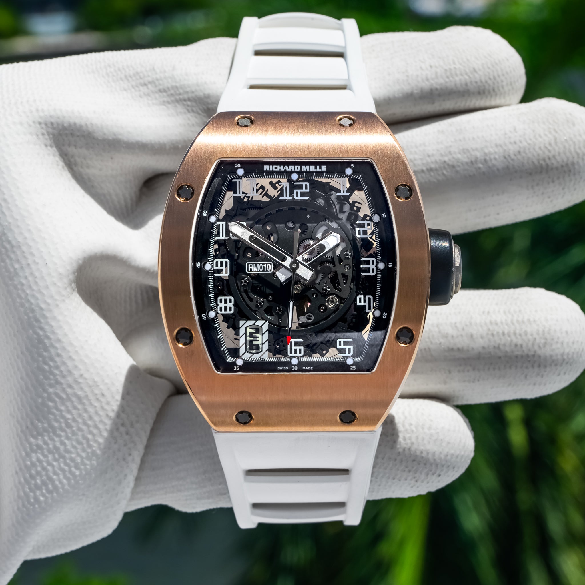 2010 Richard Mille RM010 Rose Gold 48 mm x 39.30 mm