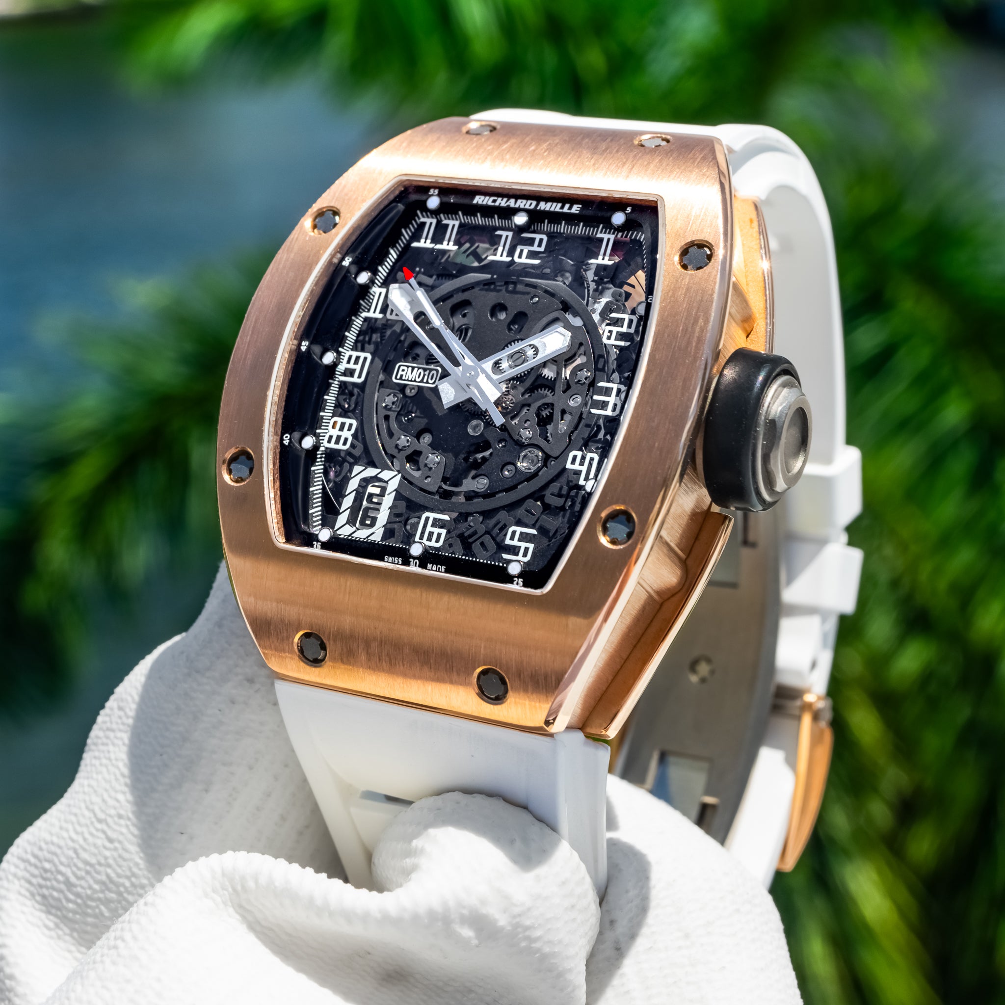 2010 Richard Mille RM010 Rose Gold 48 mm x 39.30 mm