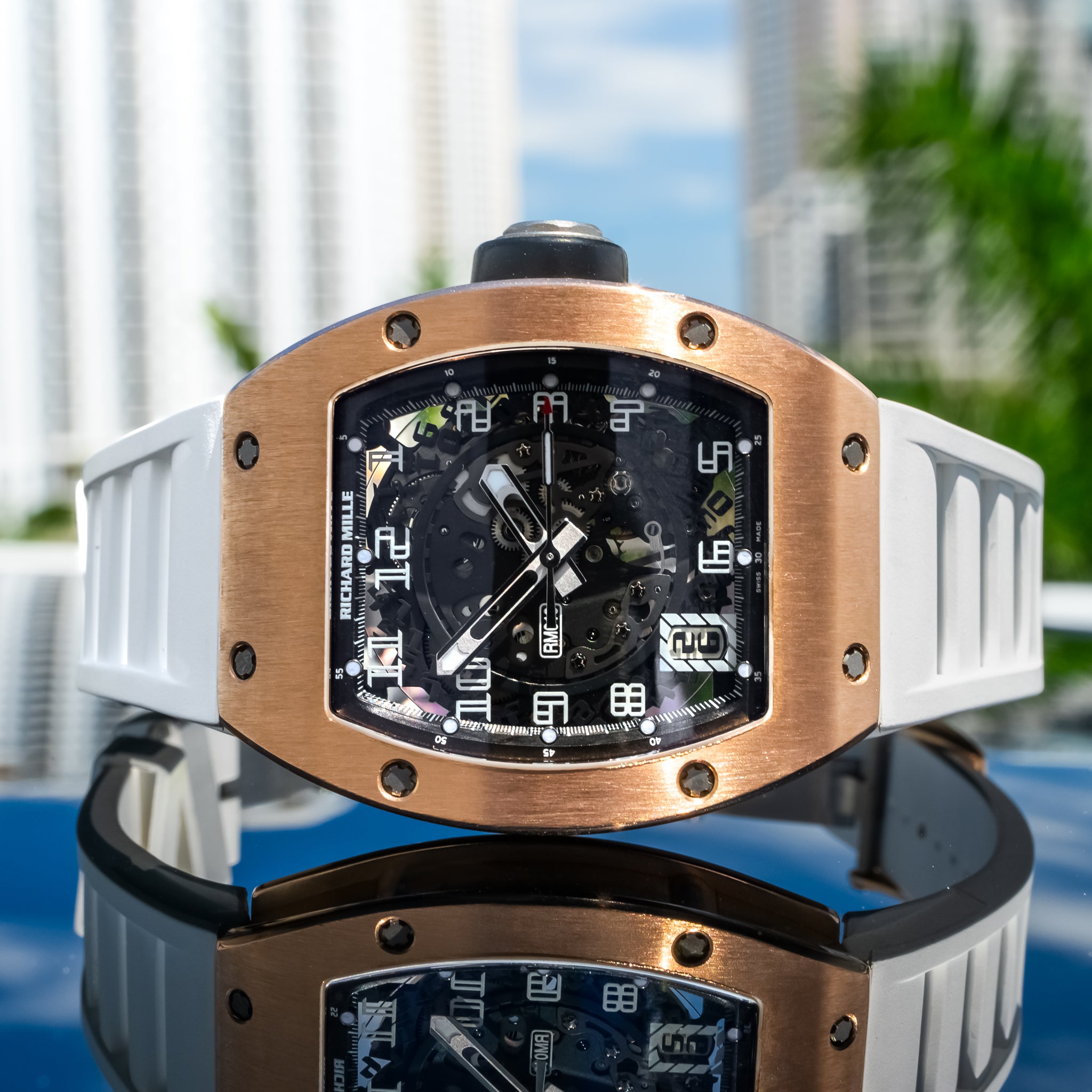 2010 Richard Mille RM010 Rose Gold 48 mm x 39.30 mm