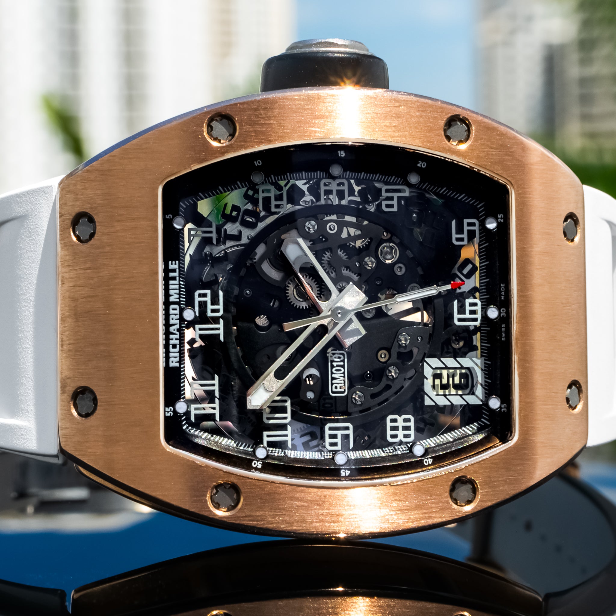 2010 Richard Mille RM010 Rose Gold 48 mm x 39.30 mm