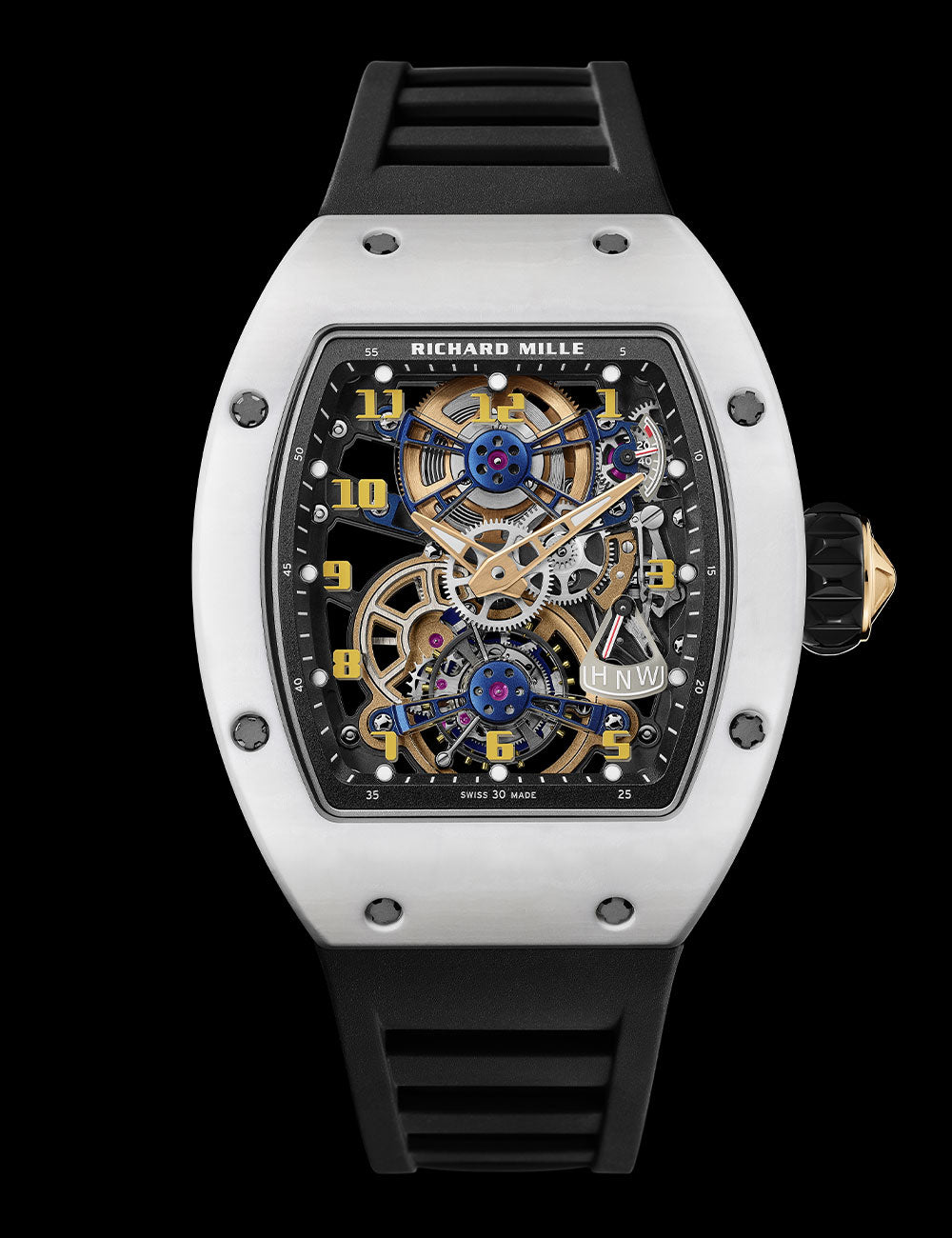Richard Mille RM17-02 White Ceramic Tourbillon1