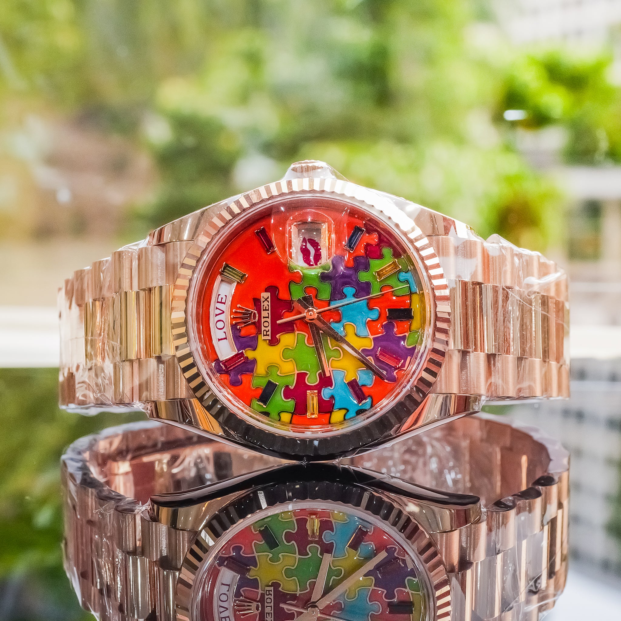 Rolex 128345rbr Rolex Daydate Rainbow Rolex Watches Rolex Day Date