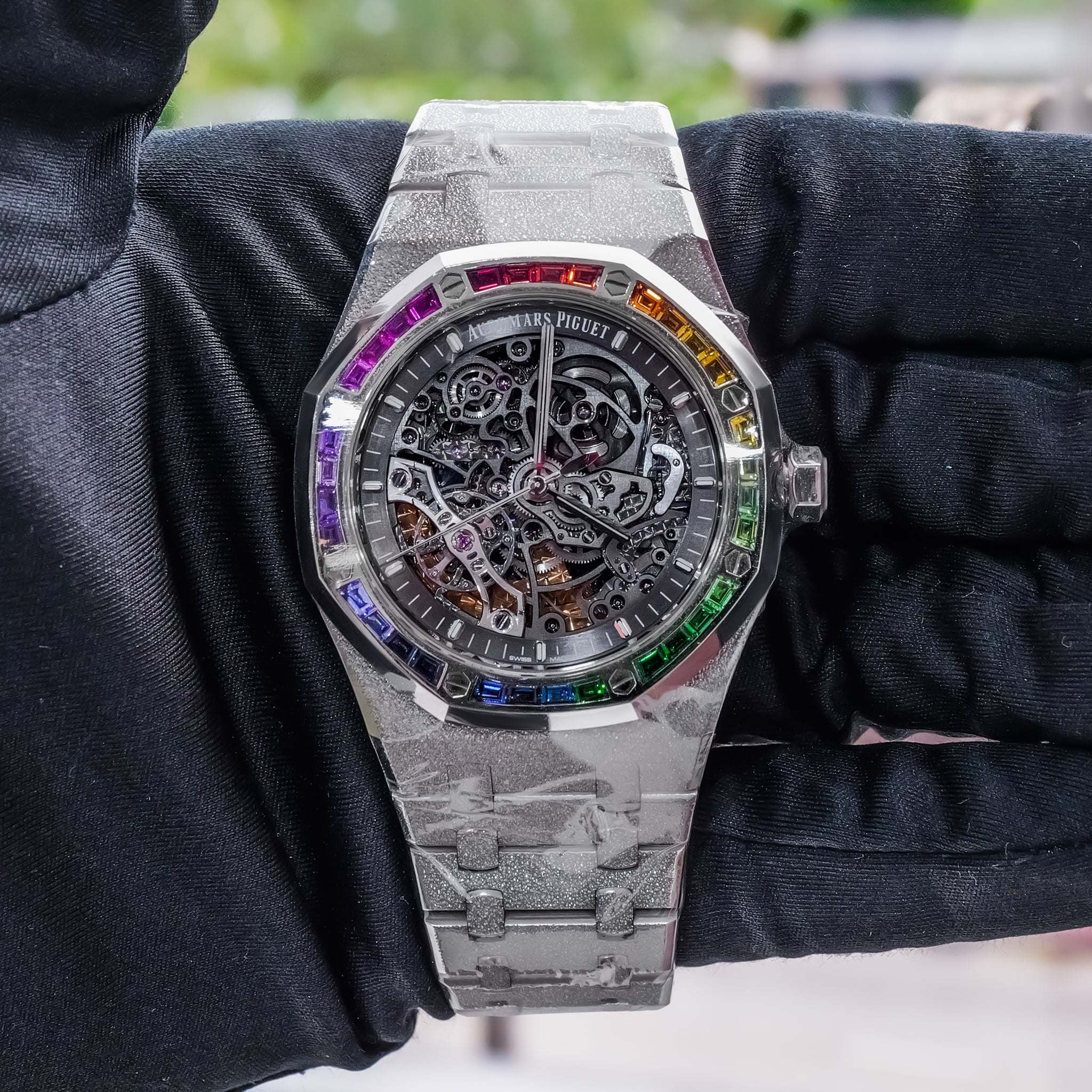 2023 Audemars Piguet Royal Oak Double Balance Wheel Openworked Frosted White Gold