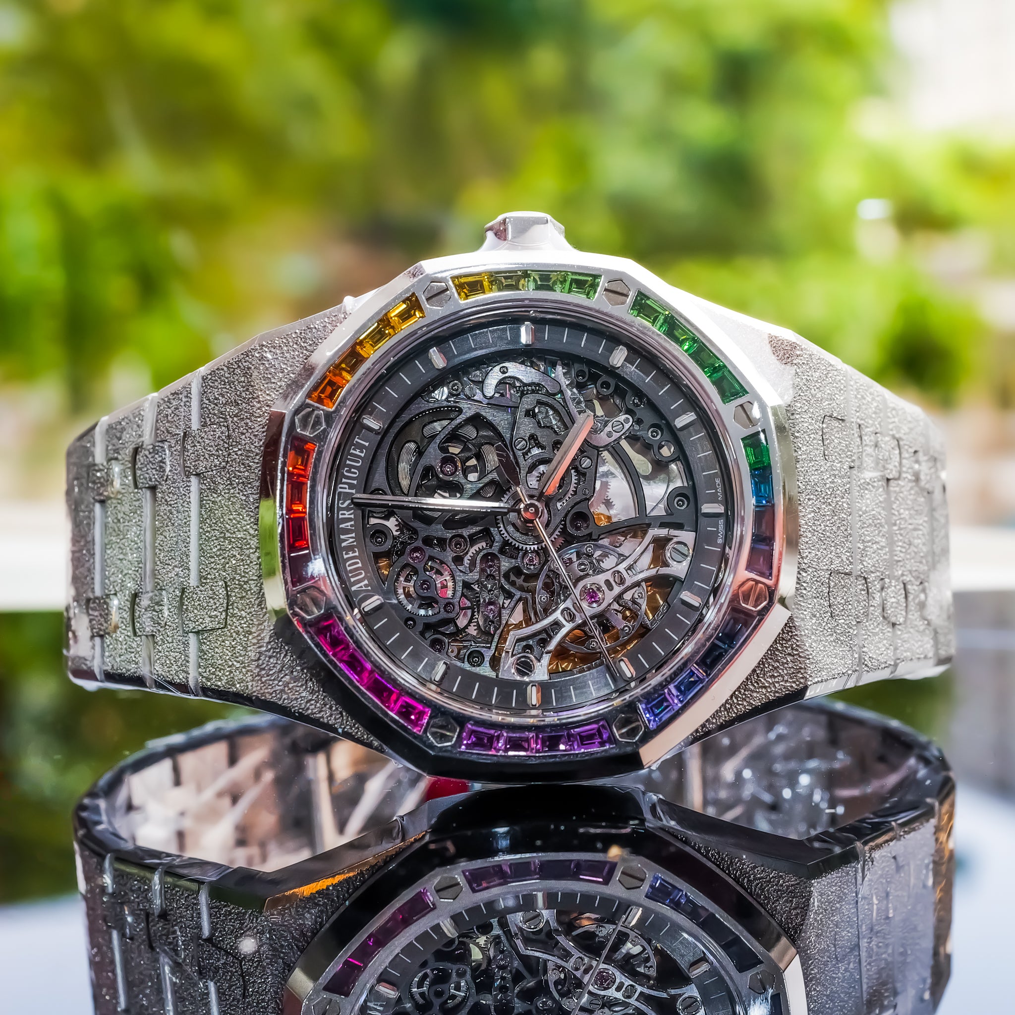 2023 Audemars Piguet Royal Oak Double Balance Wheel Openworked Frosted White Gold
