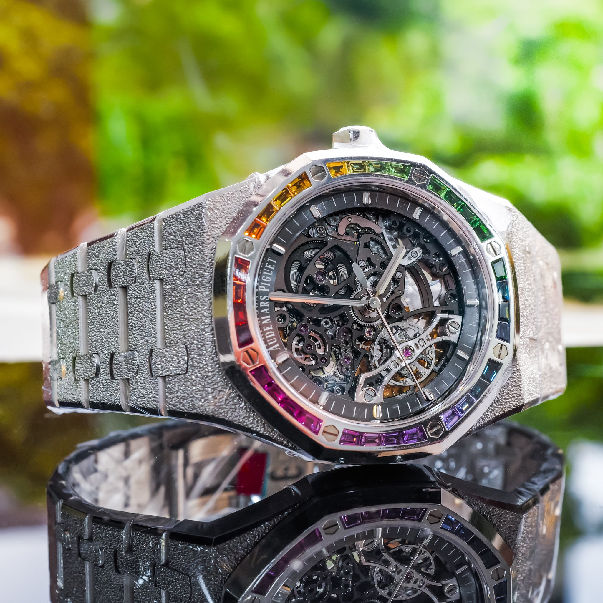 2023 Audemars Piguet Royal Oak Double Balance Wheel Openworked Frosted White Gold