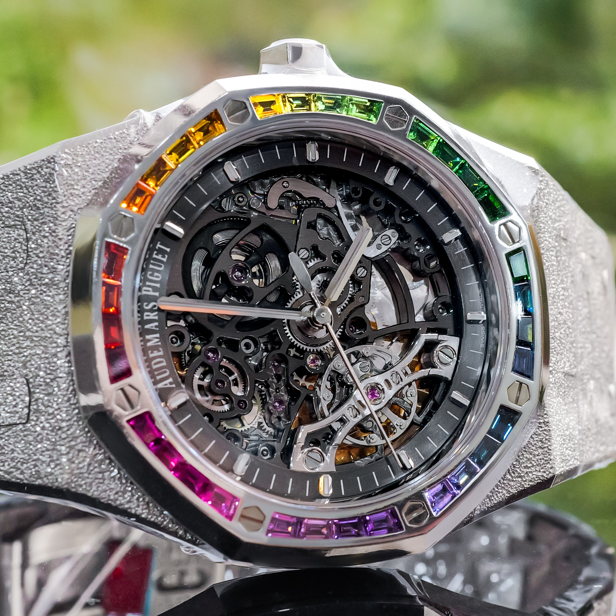 2023 Audemars Piguet Royal Oak Double Balance Wheel Openworked Frosted White Gold