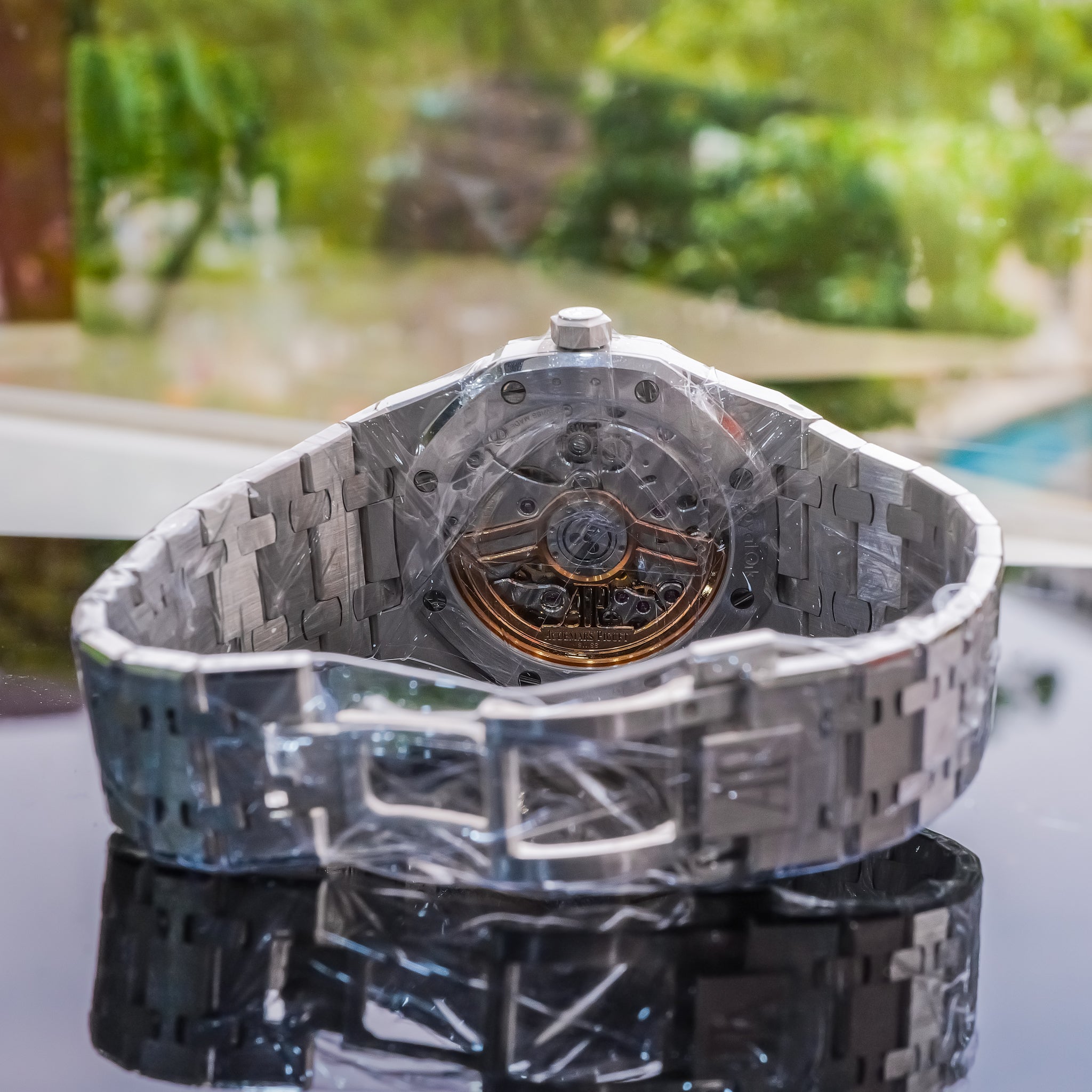 2023 Audemars Piguet Royal Oak Selfwinding 15510BC.OO.12320BC.02 Special Edition Smoked Blue Dial