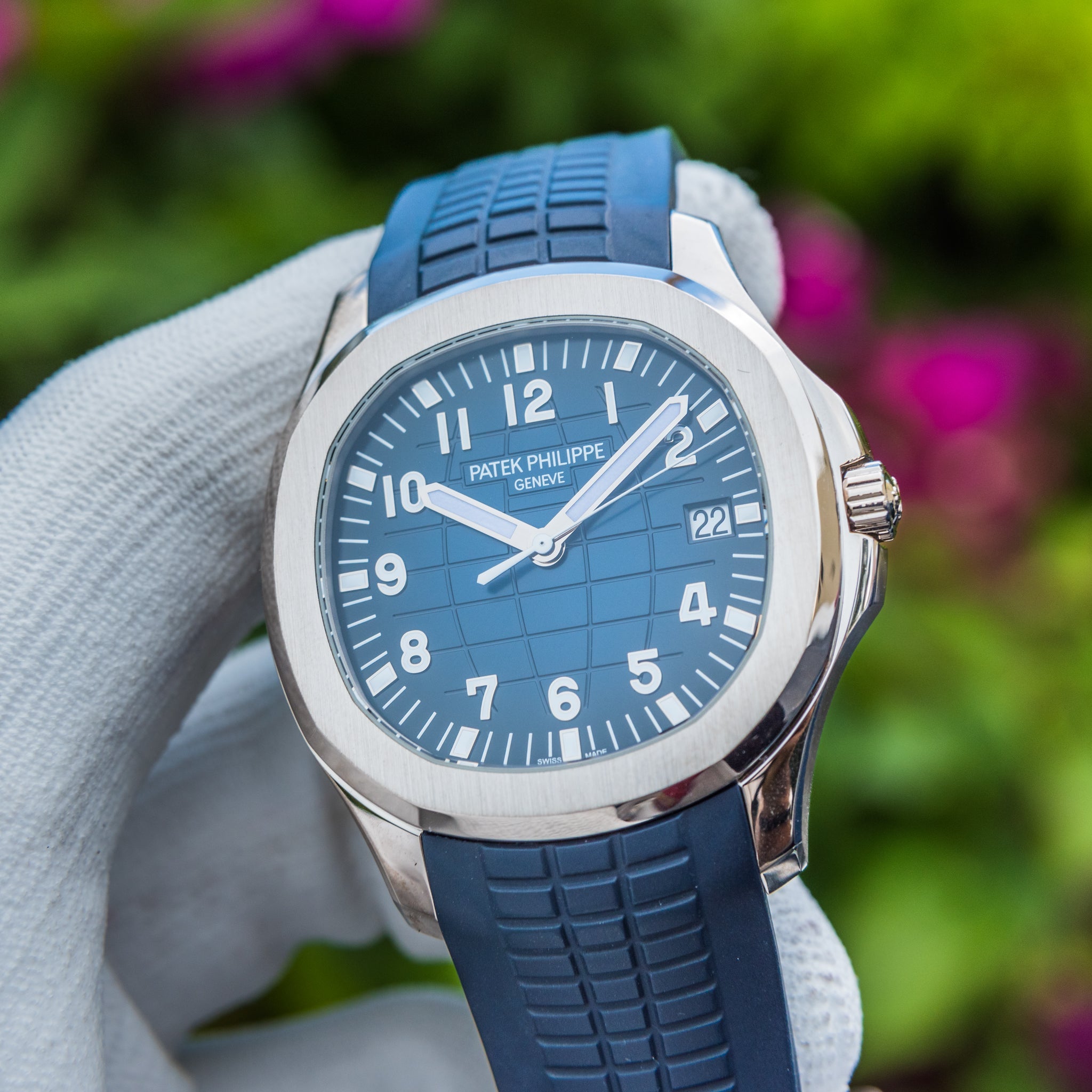 Patek 5168g | 2023 Aquanaut | White Gold | 5168G-001