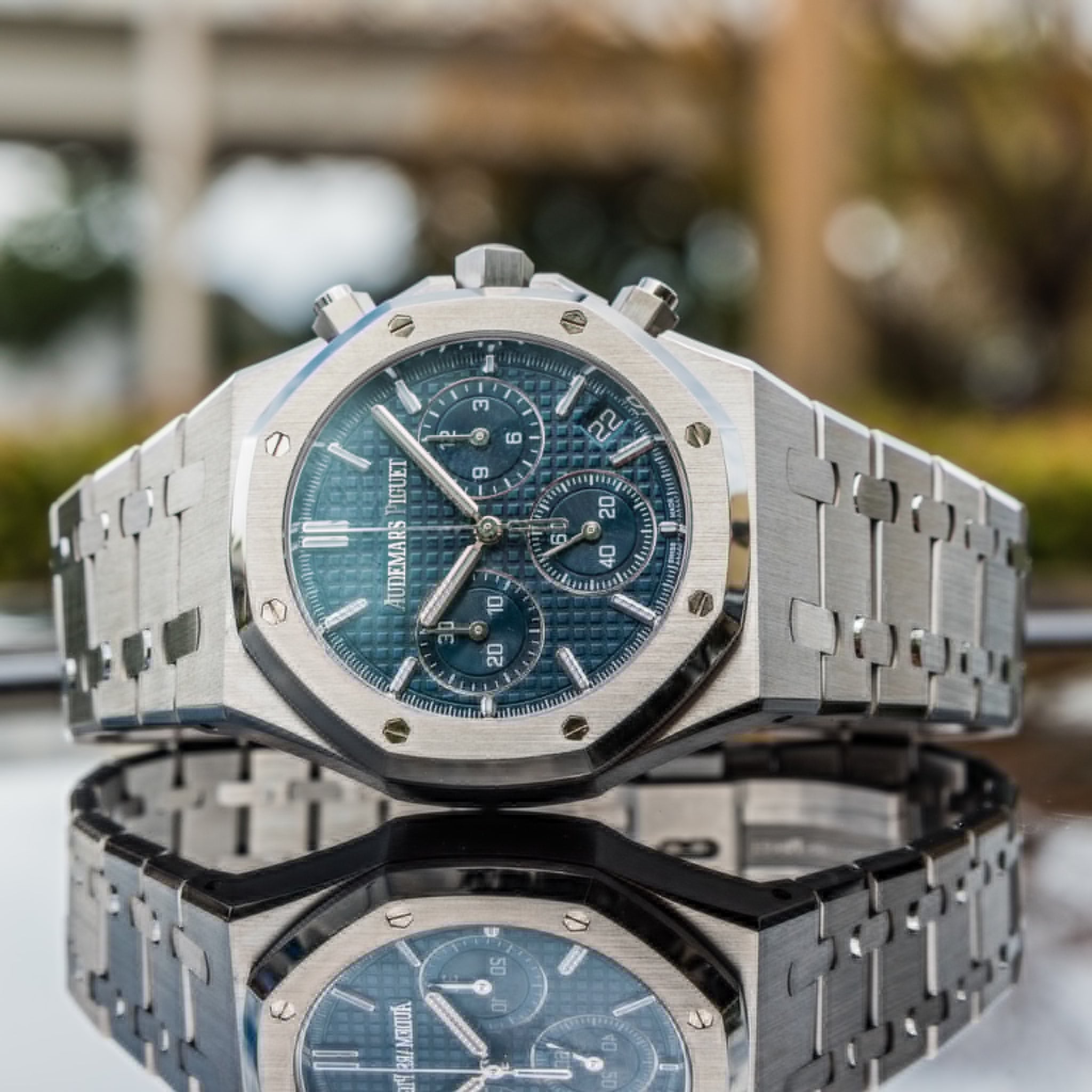 2022 Audemars Piguet Royal Oak Selfwinding Chronograph Blue 26240st