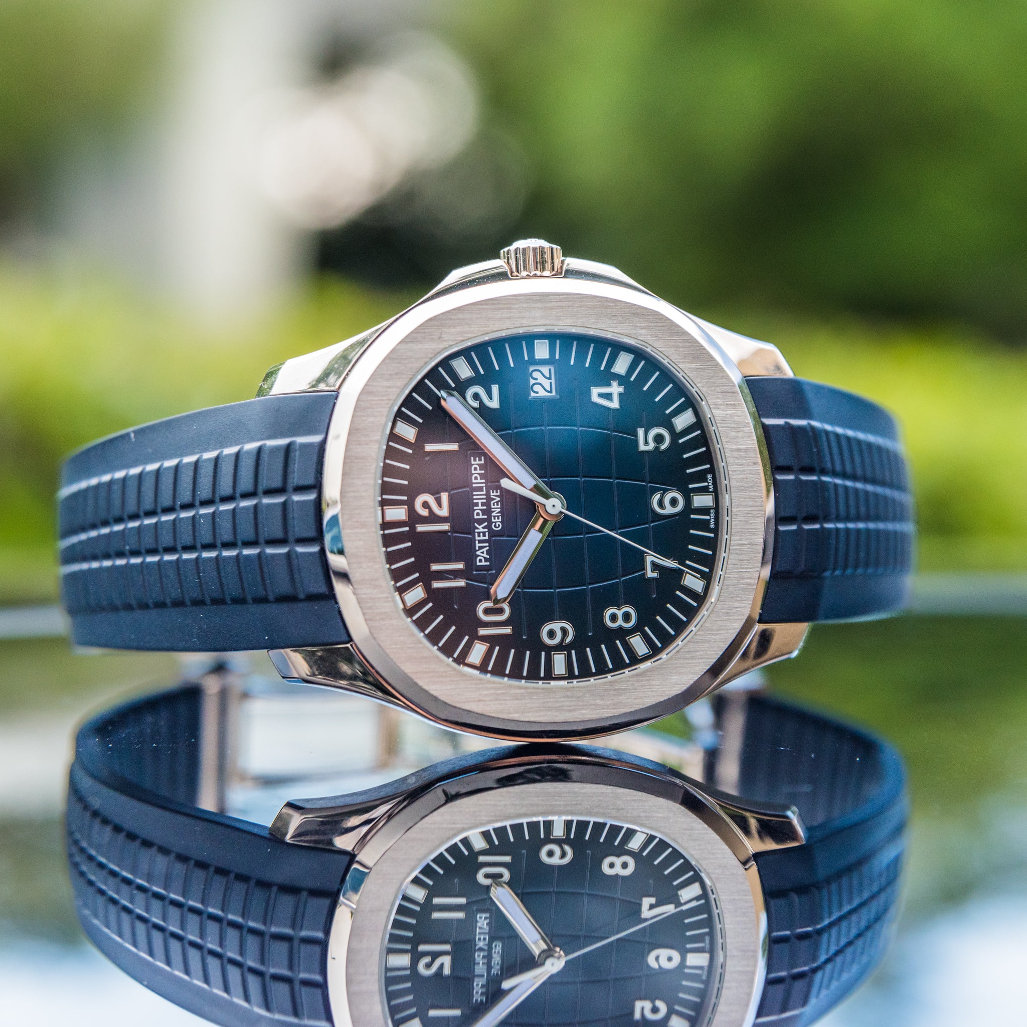 Patek 5168g | 2022 Aquanaut | White Gold | 5168G-001