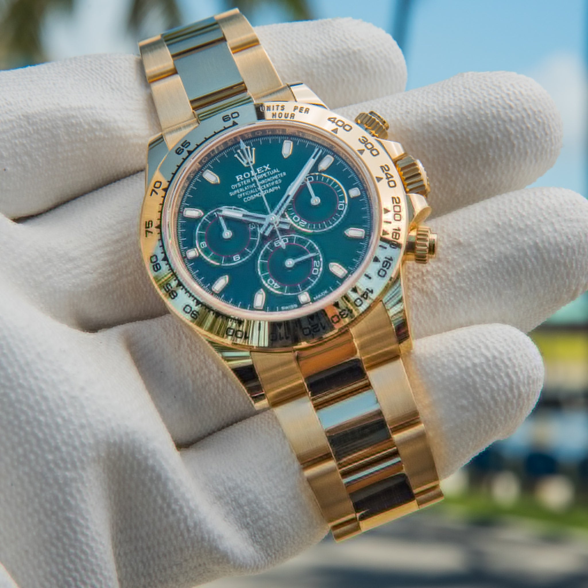 Rolex 2023 Daytona 116508 Green Dial