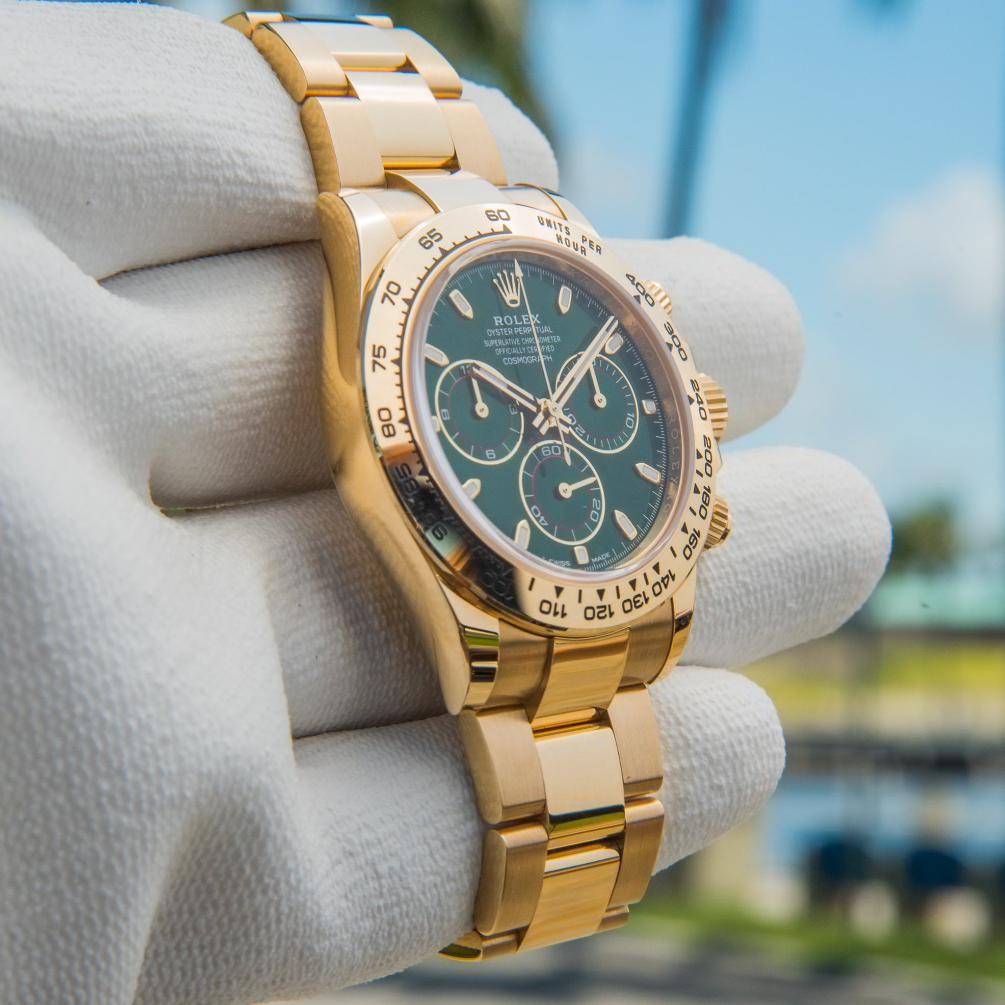 Rolex 2023 Daytona 116508 Green Dial
