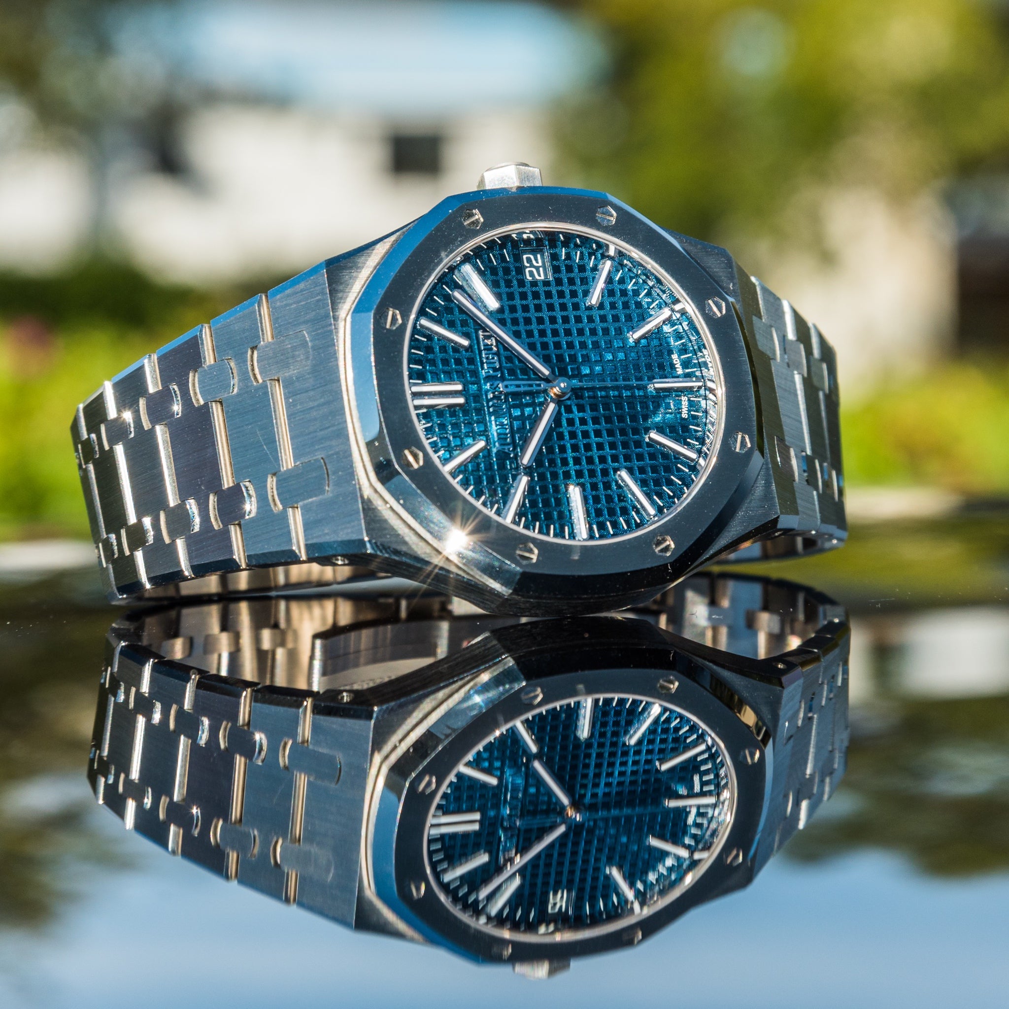 2022 Audemars Piguet Royal Oak 15510st “50th Anniversary” Blue Dial