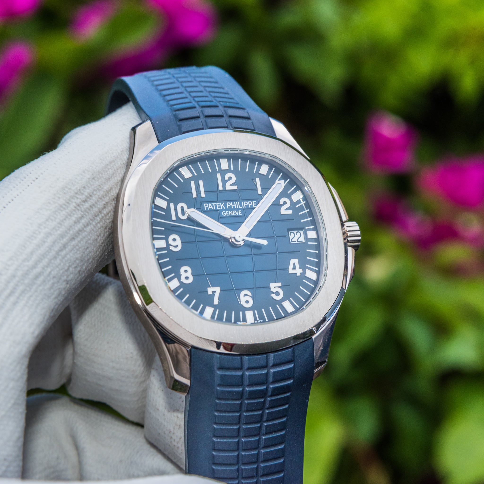 Patek 5168g | 2022 Aquanaut | White Gold | 5168G-001