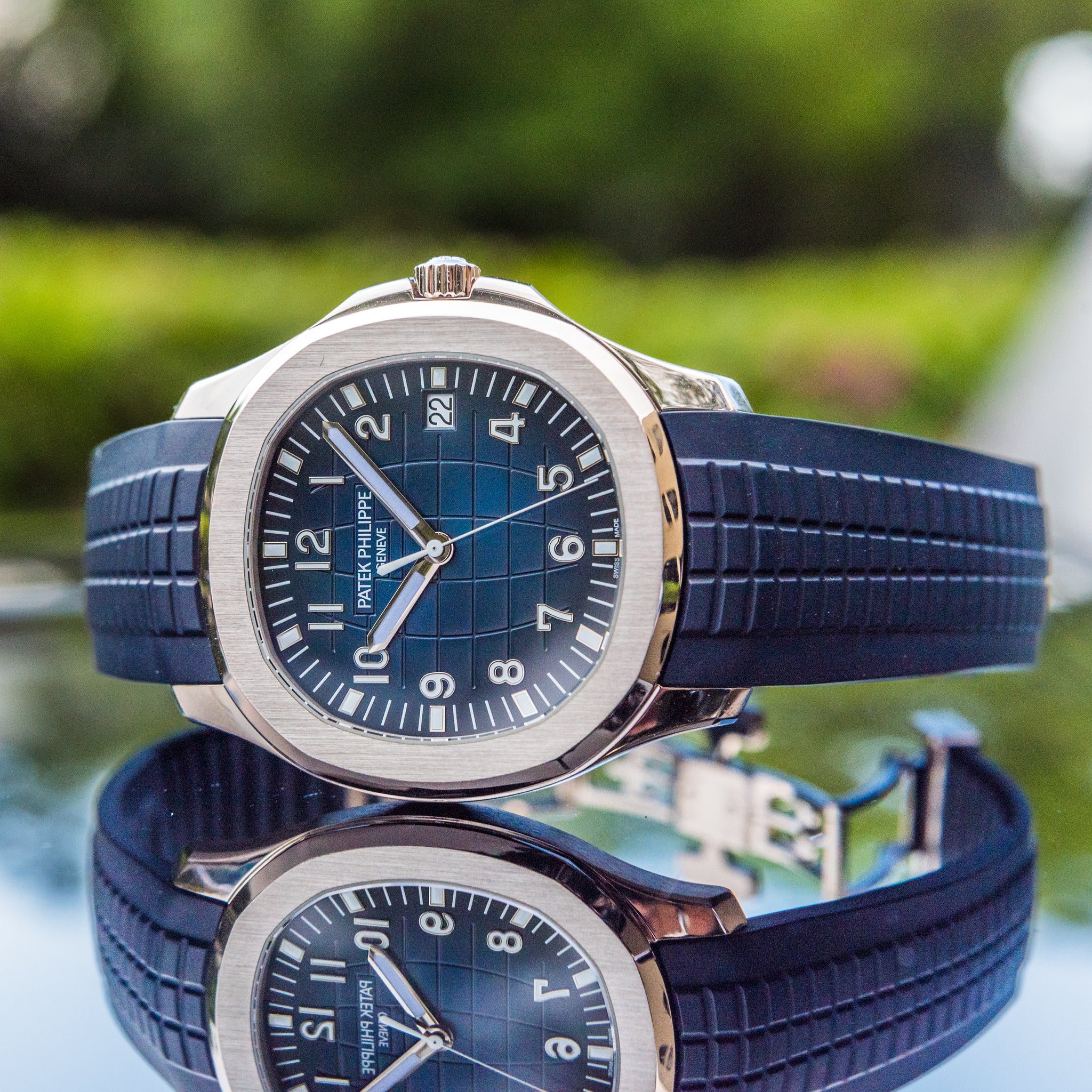 Patek 5168g | 2022 Aquanaut | White Gold | 5168G-001