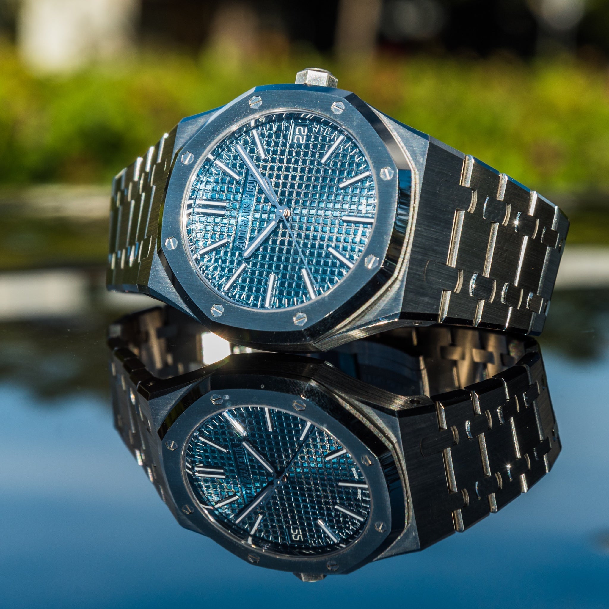 2022 Audemars Piguet Royal Oak 15510st “50th Anniversary” Blue Dial