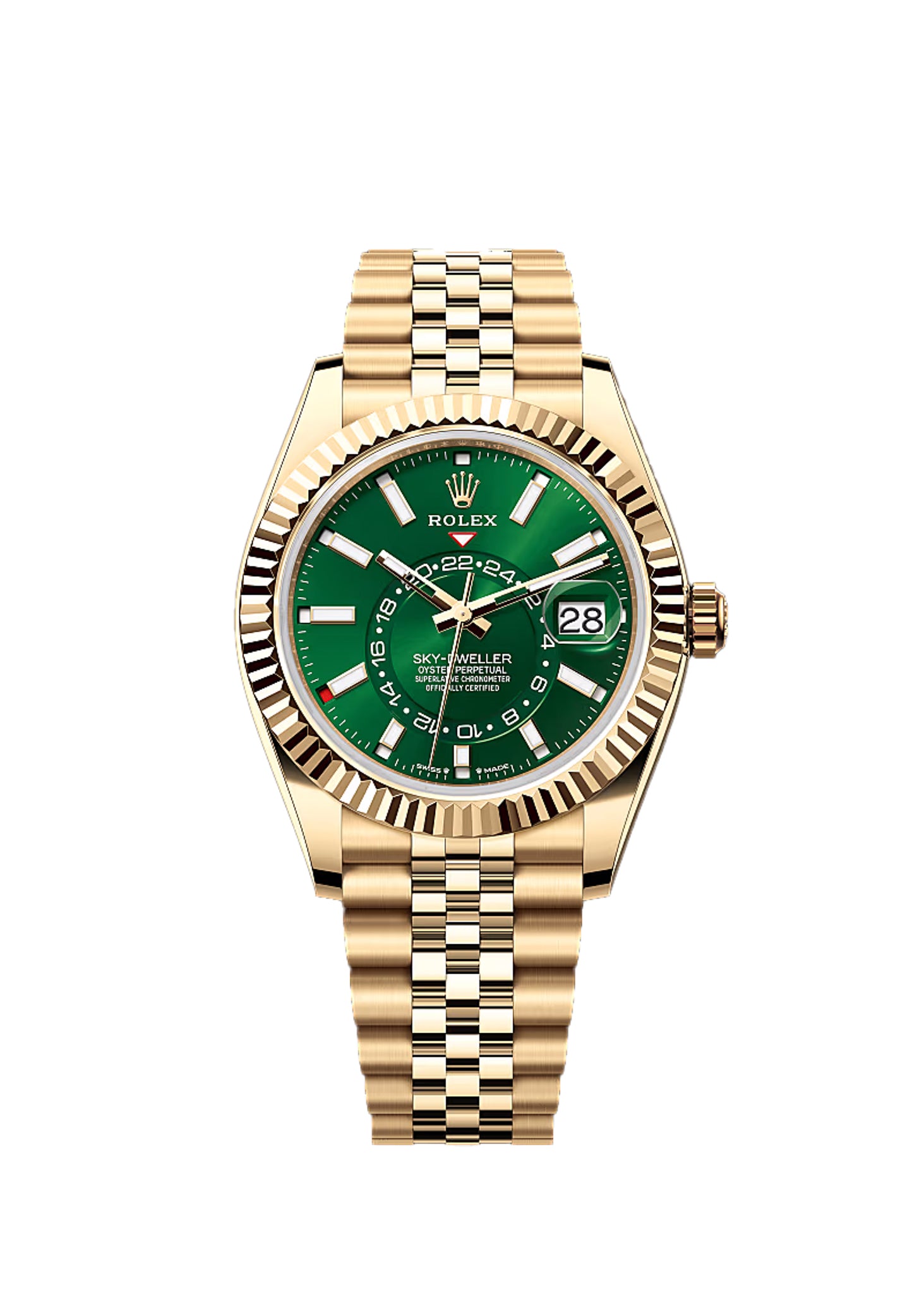 2025 Rolex Sky-Dweller 336938 Green Dial 42mm