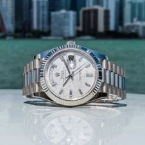 Rolex Unworn 2022 Day-Date 40mm Meteorite Dial 228239