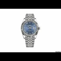 2023 Datejust 41mm Roman Blue Dial Jubilee Bracelet 126334