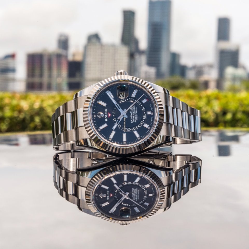 Rolex 2022 Sky-Dweller 326934 Black Dial