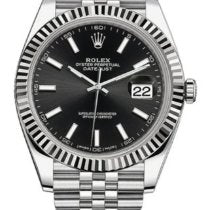 Unworn Datejust 41mm Jubilee Black Dial 126334