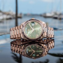 Rolex 2023 Day-Date 40mm Olive Dial 228235