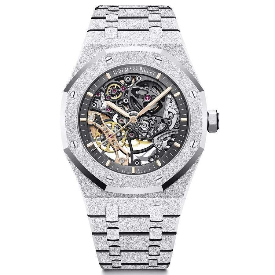 Audemars Piguet Royal Oak Double Balance Wheel Openworked Frosted Gold