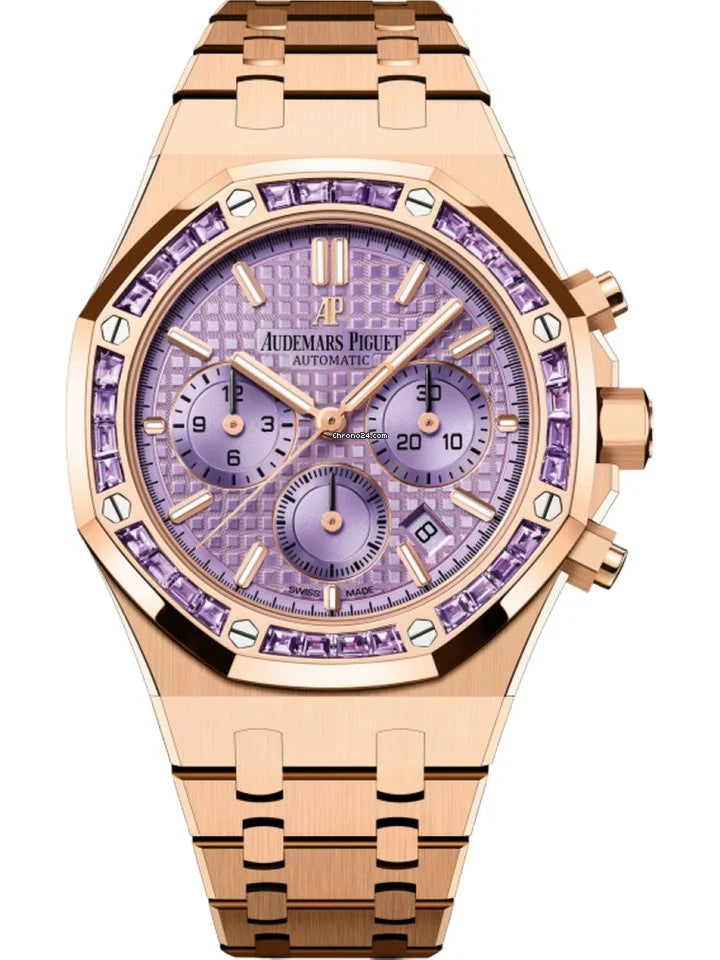 Audemars Piguet Royal Oak Chronograph 38mm Amelthyst Dial