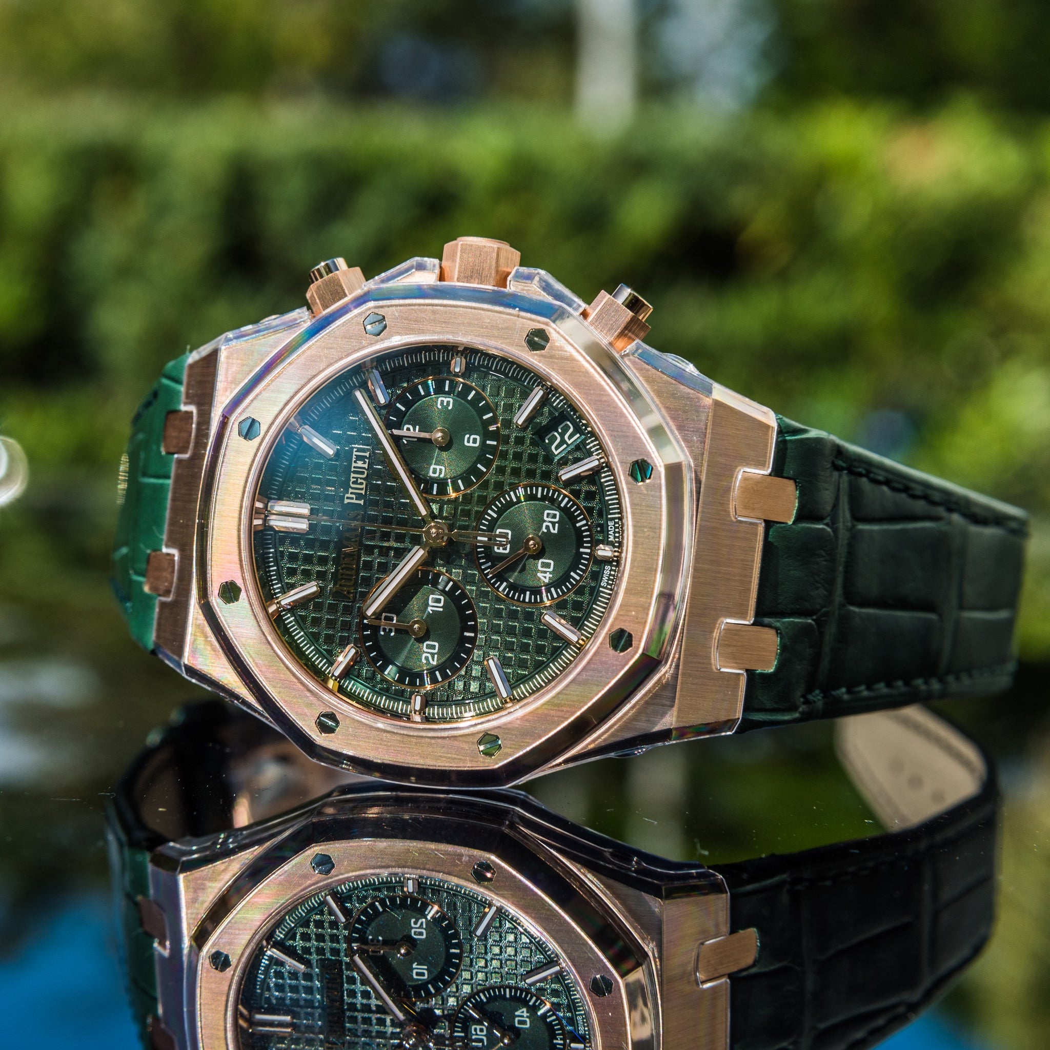 Green audemars outlet piguet