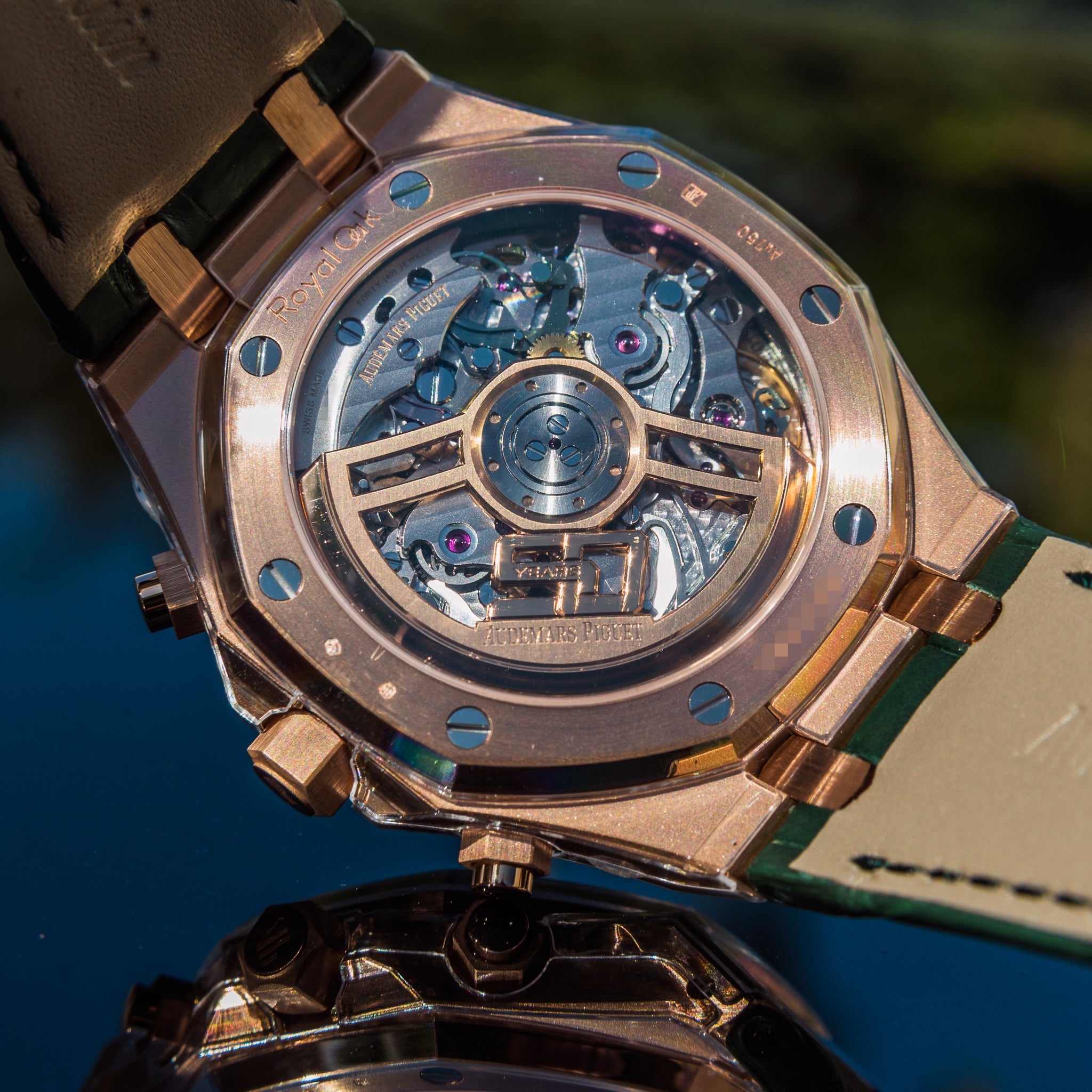 2022 Audemars Piguet 41mm 50th Anniversary Green Dial 26240OR