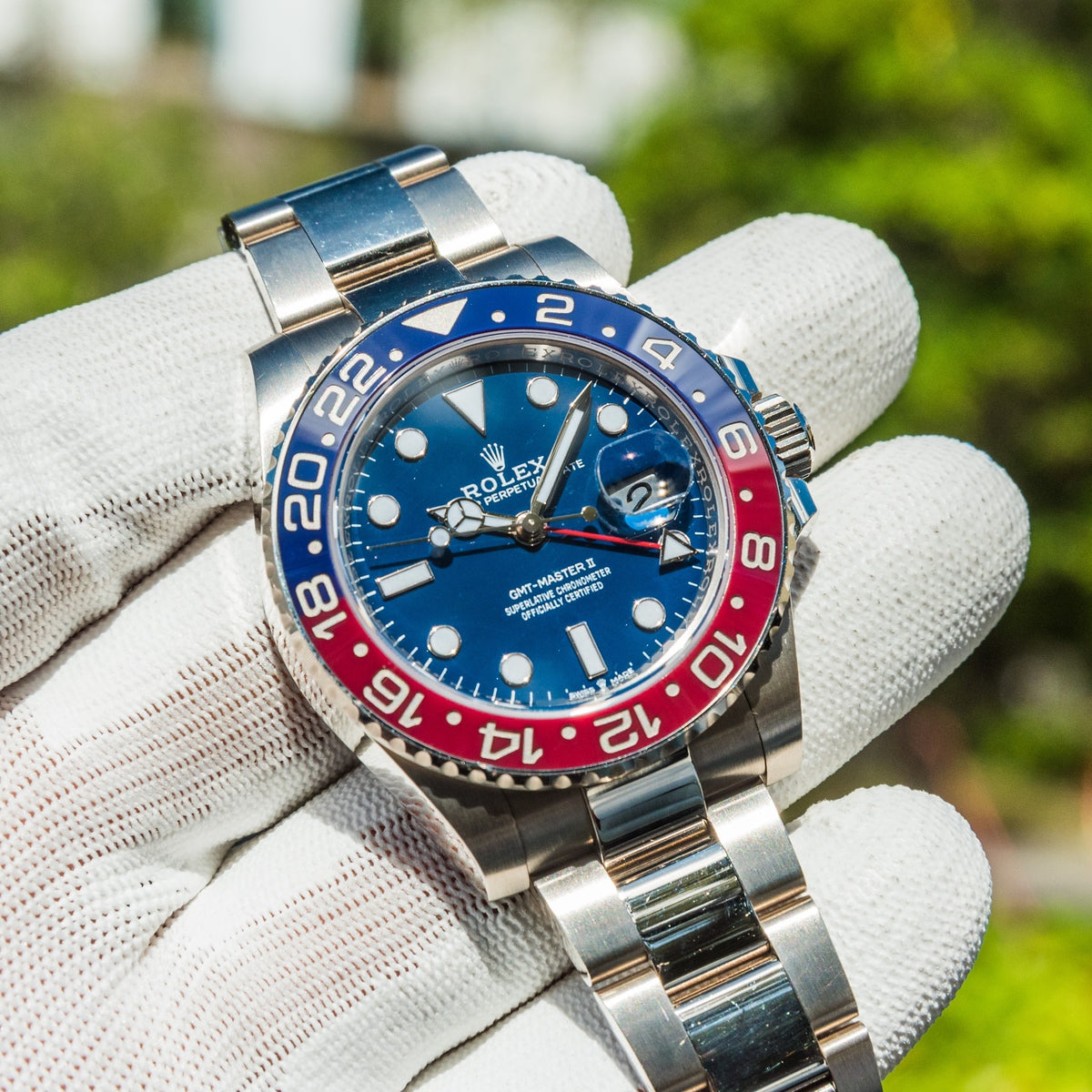 Rolex 2023 GMT-Master II 126719BLRO Blue Dial