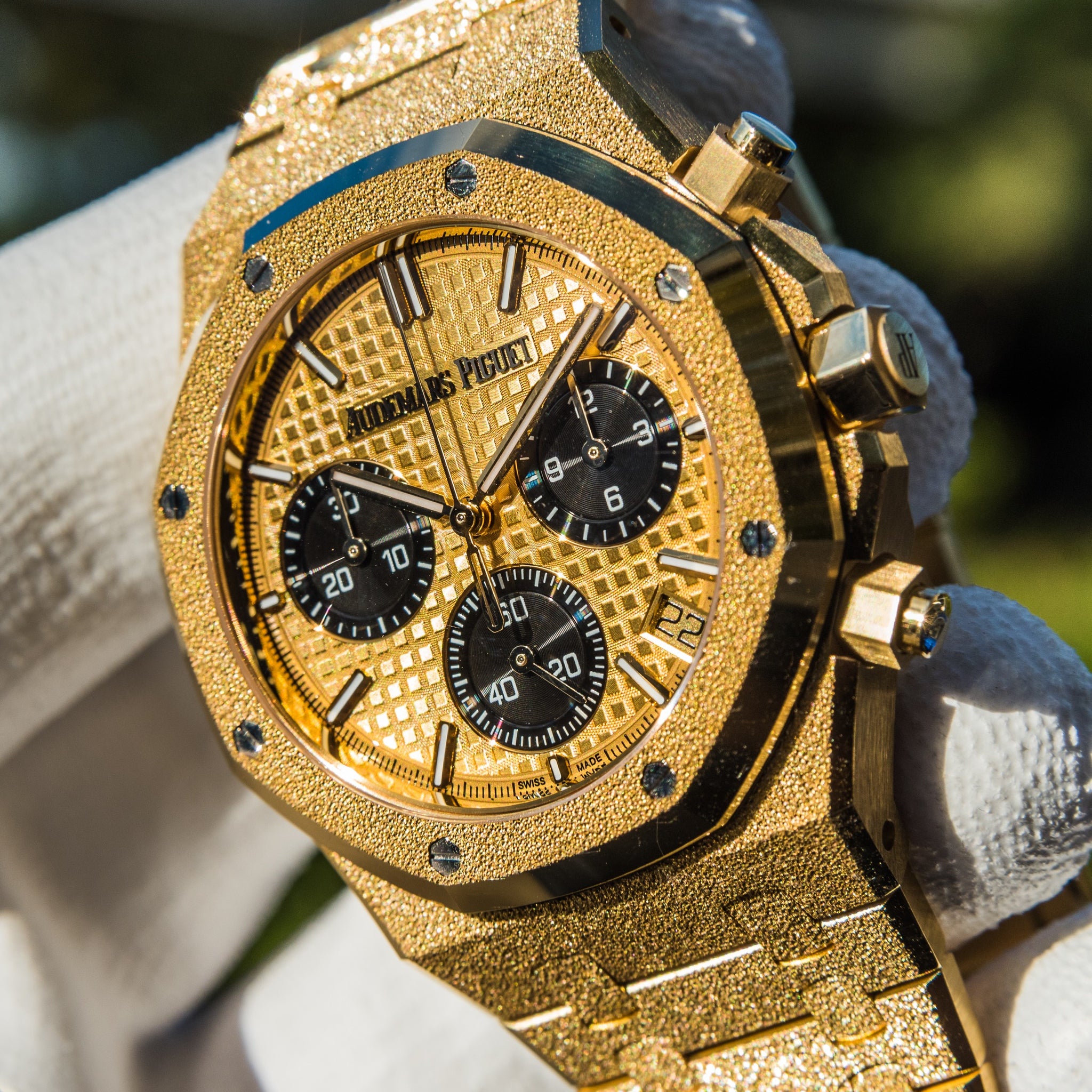 2022 Audemars Piguet Royal Oak Chronograph Frosted 41mm 26240ba.gg