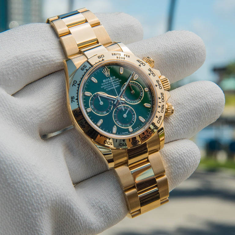 Rolex 2021 Daytona 116508 Green Dial