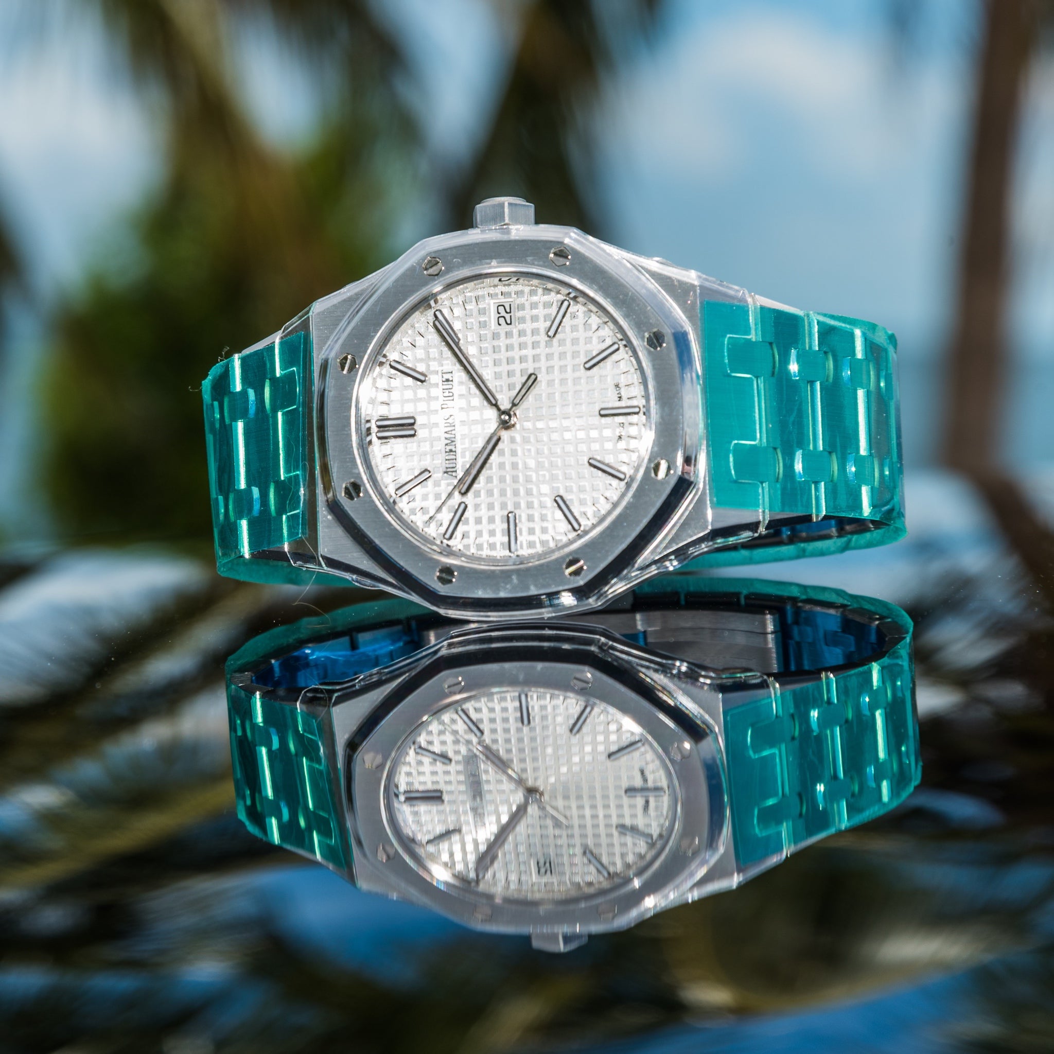 2022 15550st 50th Anniversary White Dial