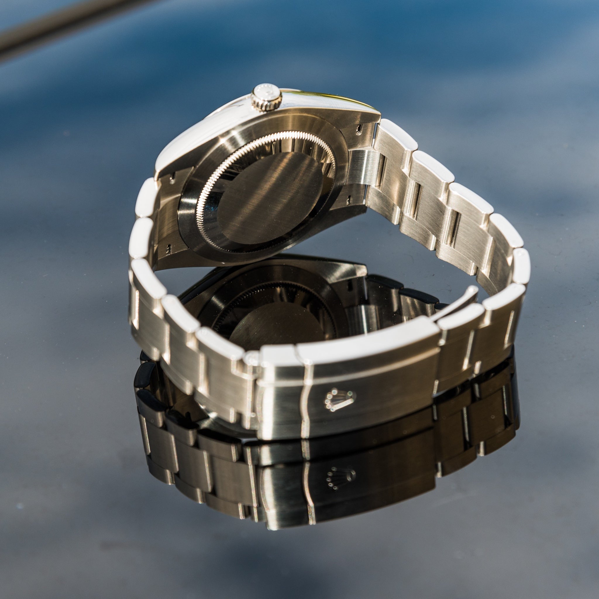 Rolex 2021 Oyster Perpetual 41mm Yellow Dial 124300
