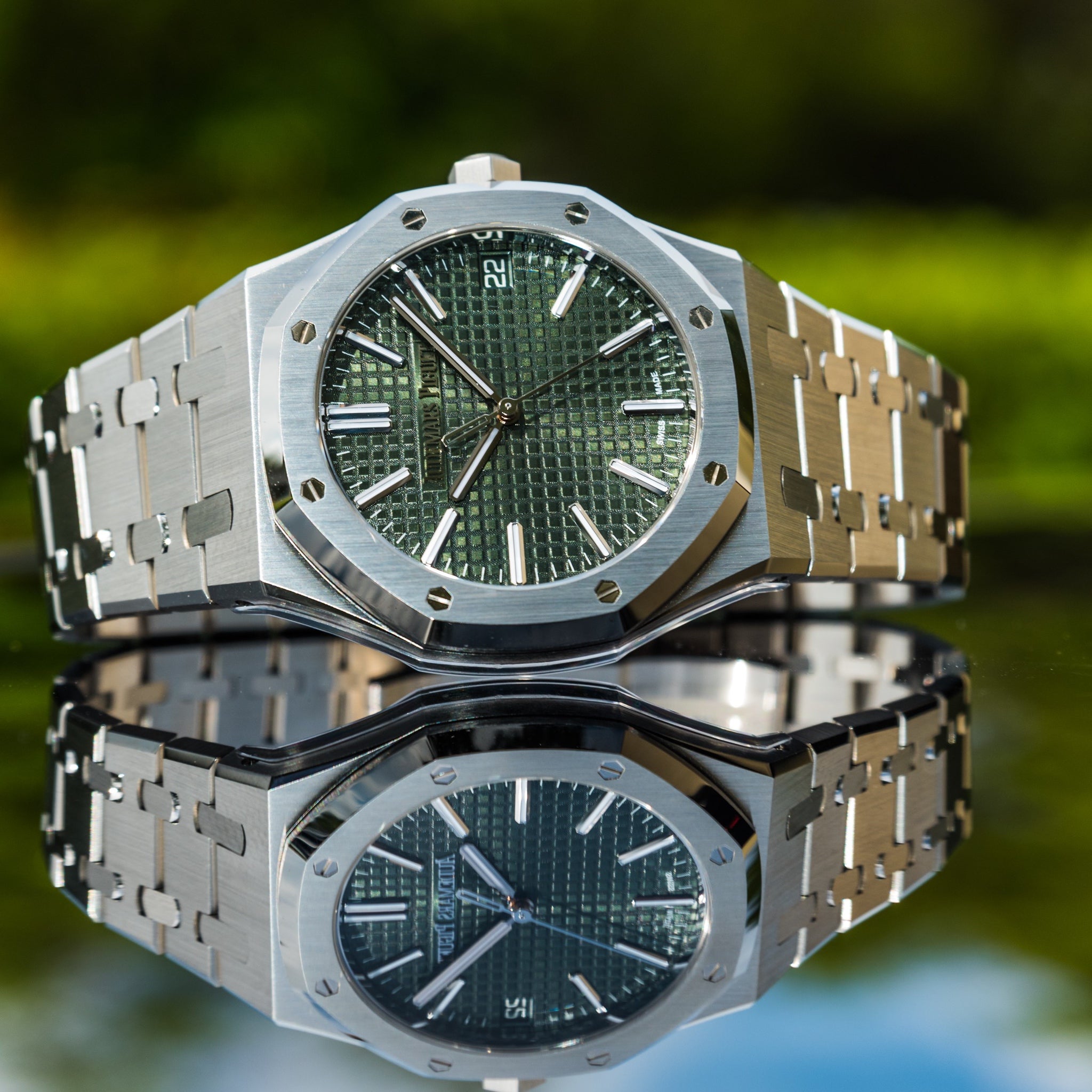 2022 Audemars Piguet 15510st Royal Oak Selfwinding “50th Anniversary” Green Dial