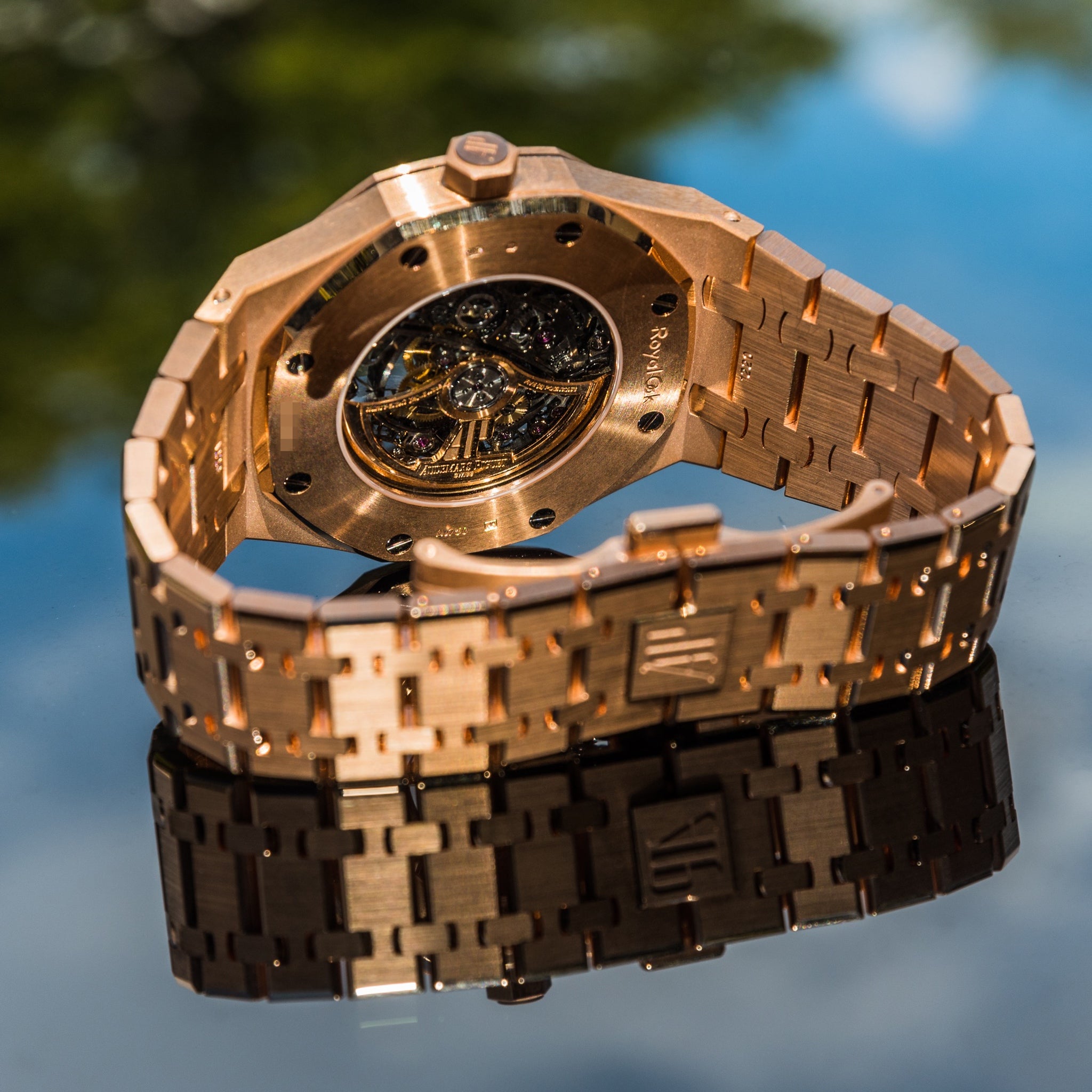 2023 Audemars Piguet 15407or Royal Oak Double Balance Wheel Openworked Rose Gold 41mm