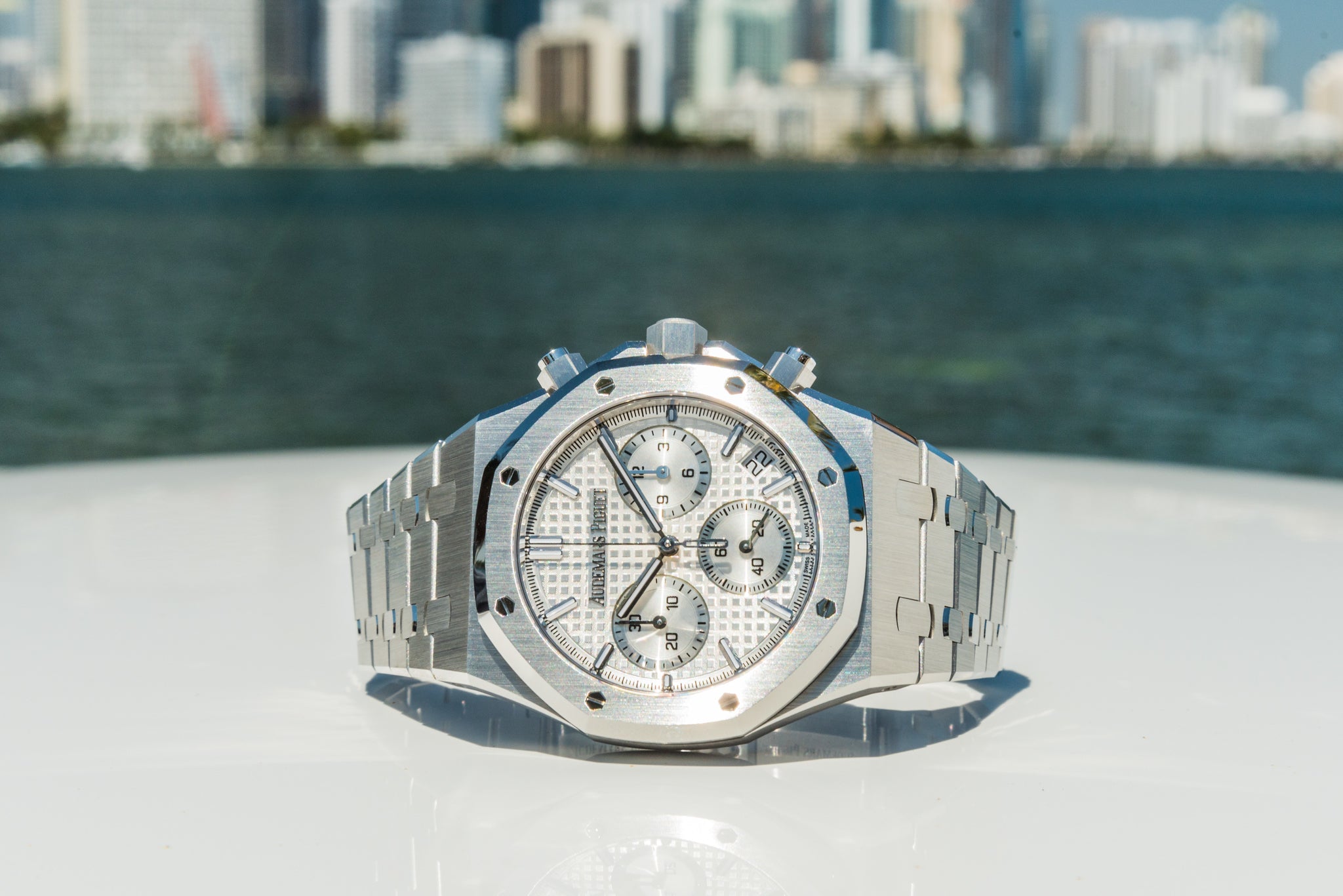 2022 Audemars Piguet Royal Oak 26240st 50th Anniversary White Dial