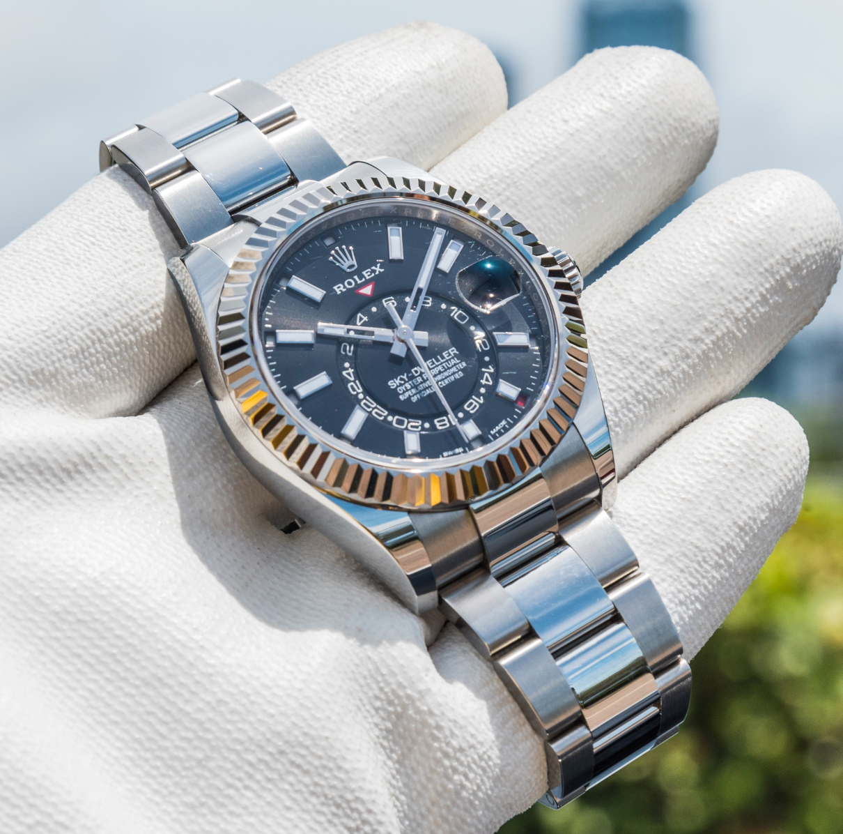 Rolex 2022 Sky-Dweller 326934 Black Dial