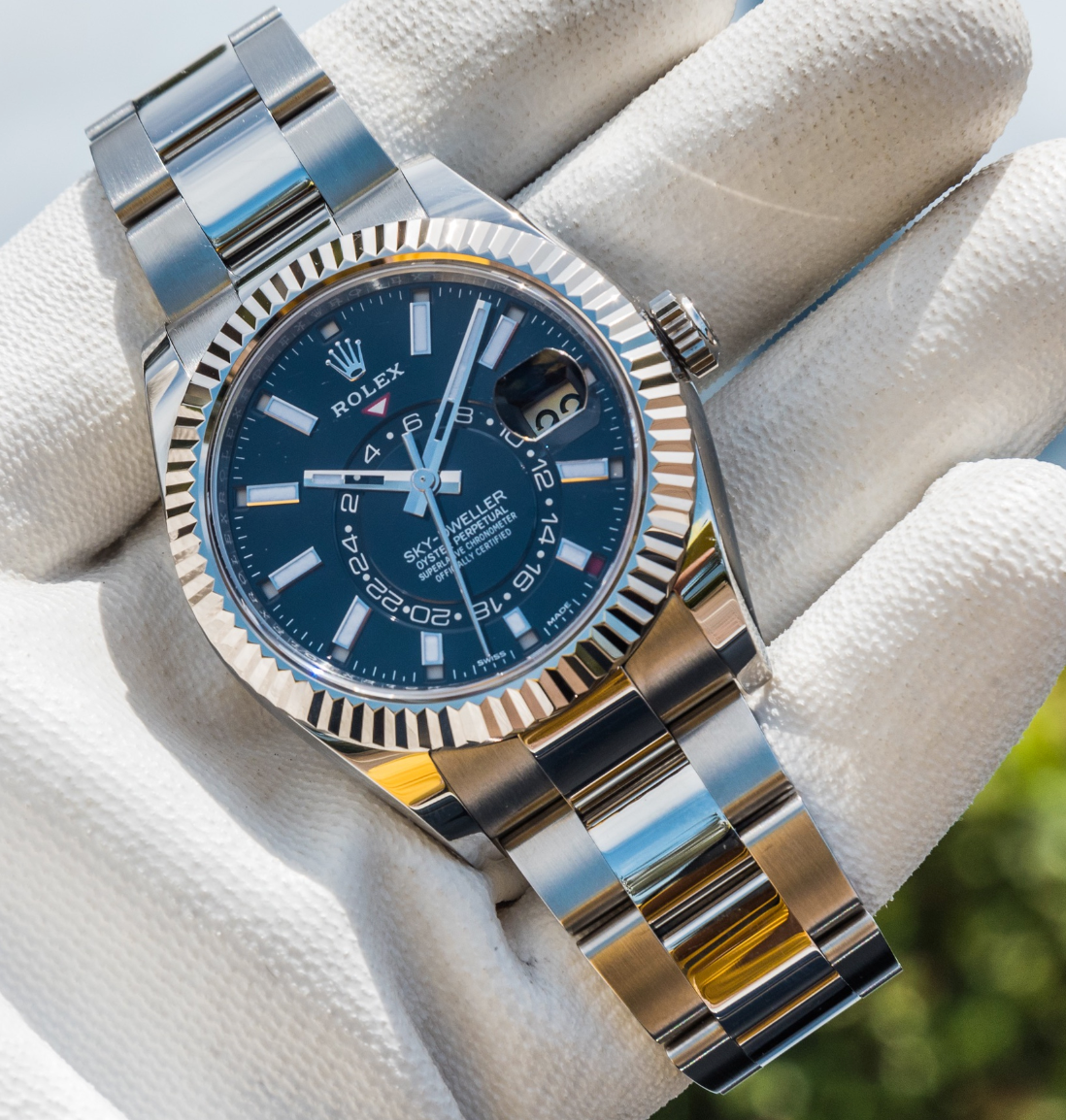 Rolex 2022 Sky-Dweller 326934 Black Dial