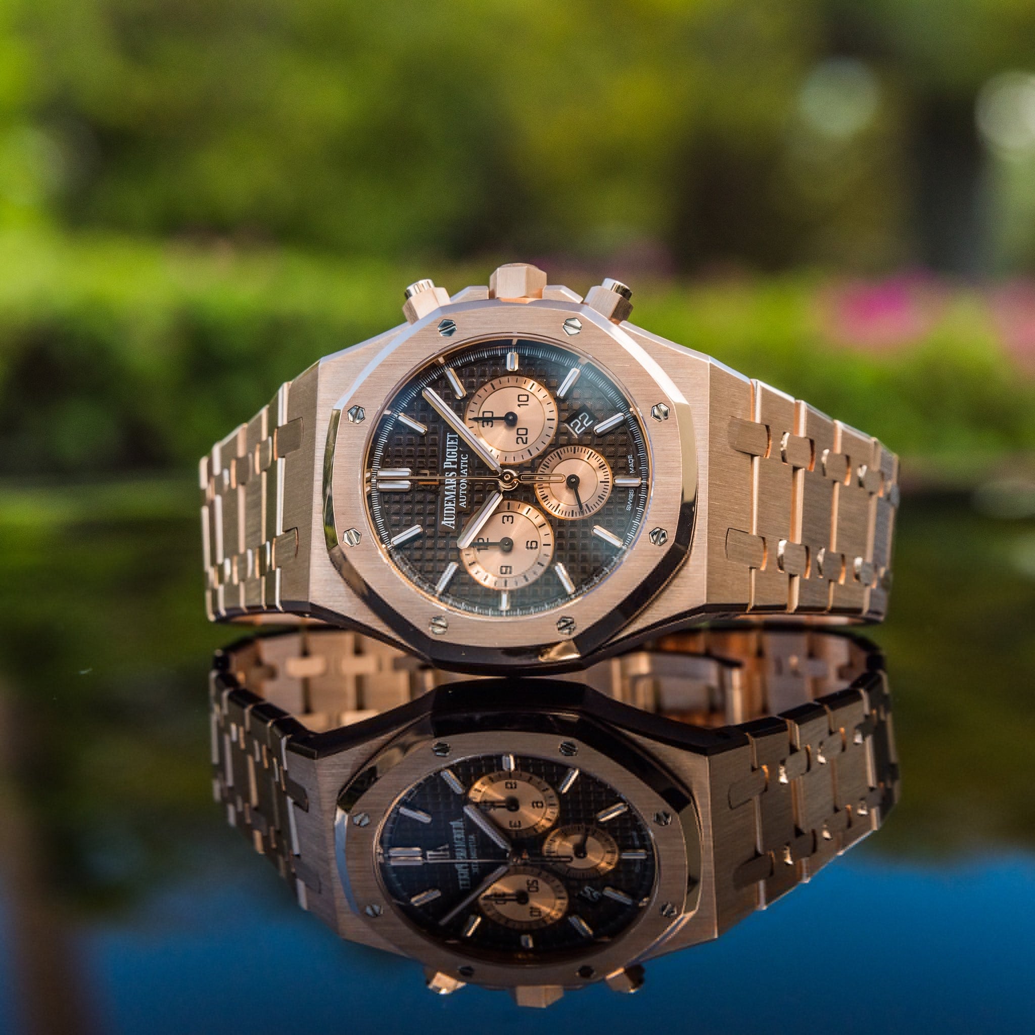 2019 Audemars Piguet Royal Oak Chronograph Chocolate Dial 26331OR
