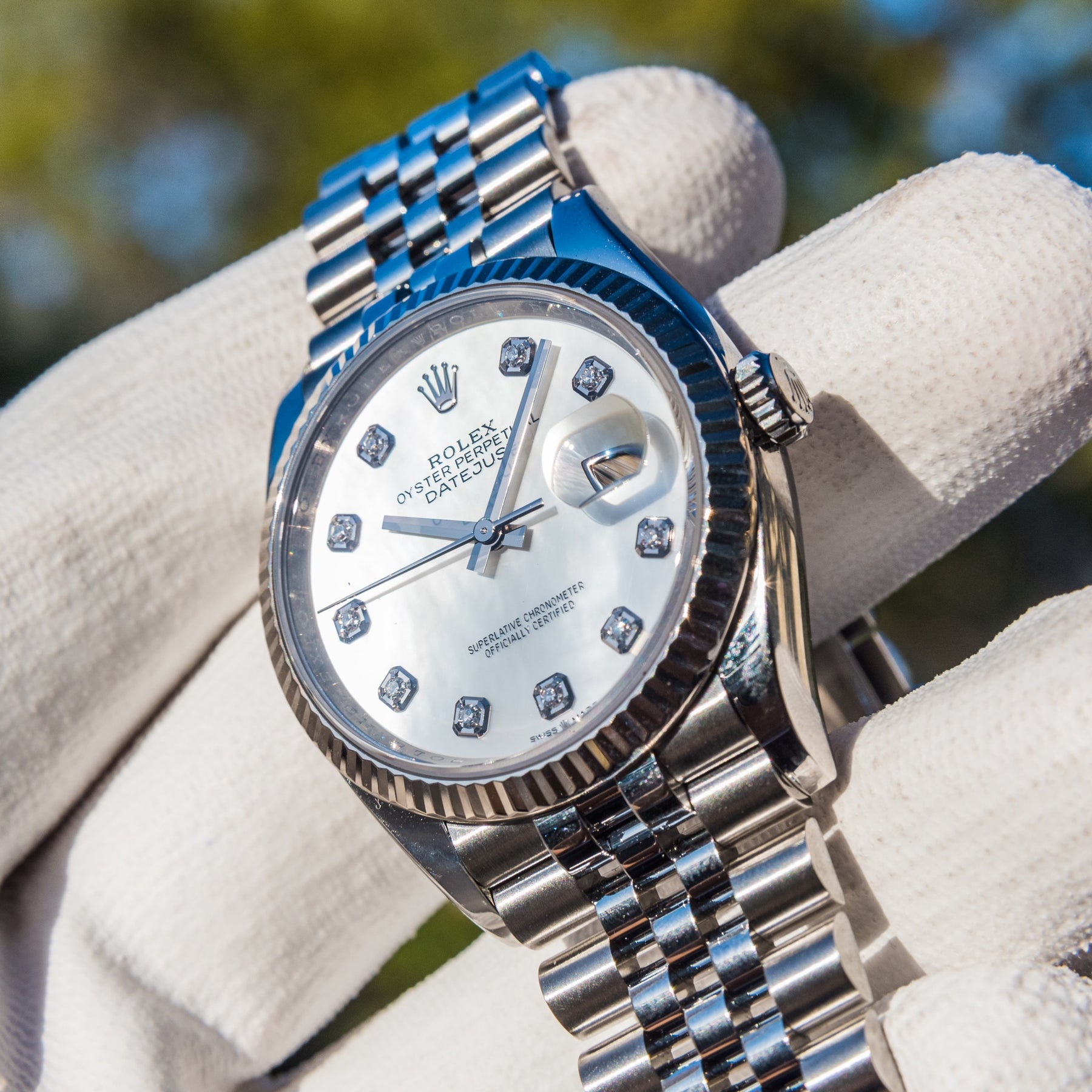 2022 Rolex Datejust 36mm Mother of Pearl on Jubilee 126234