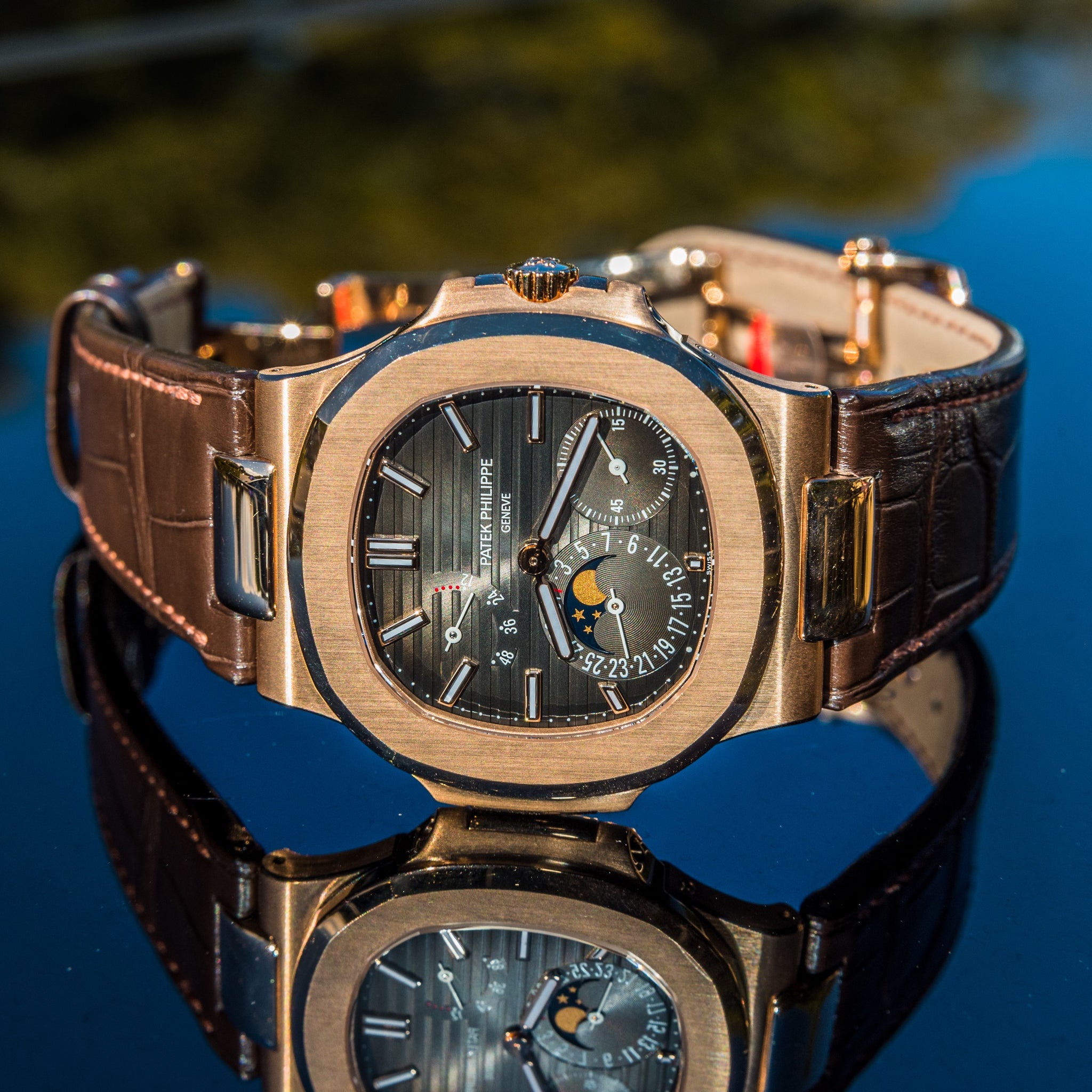 Patek Philippe 2022 Nautilus 5712R-001 Brown Dial - Main Image