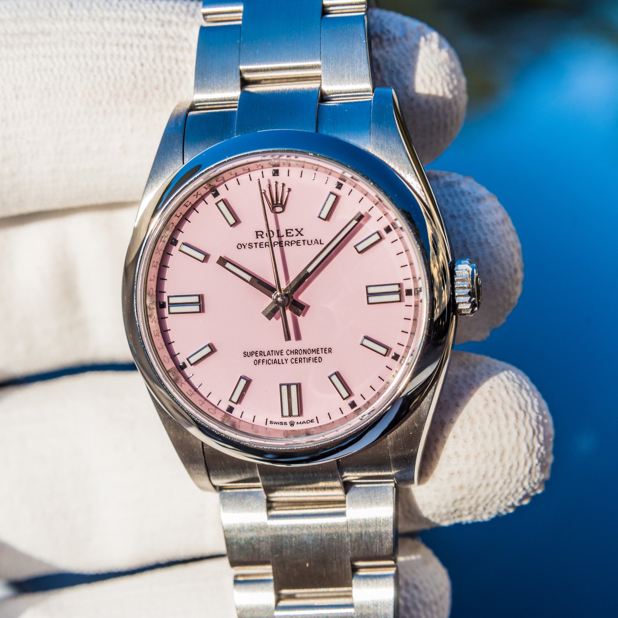 Rolex 2022 Oyster Perpetual 36mm Candy Pink 126000
