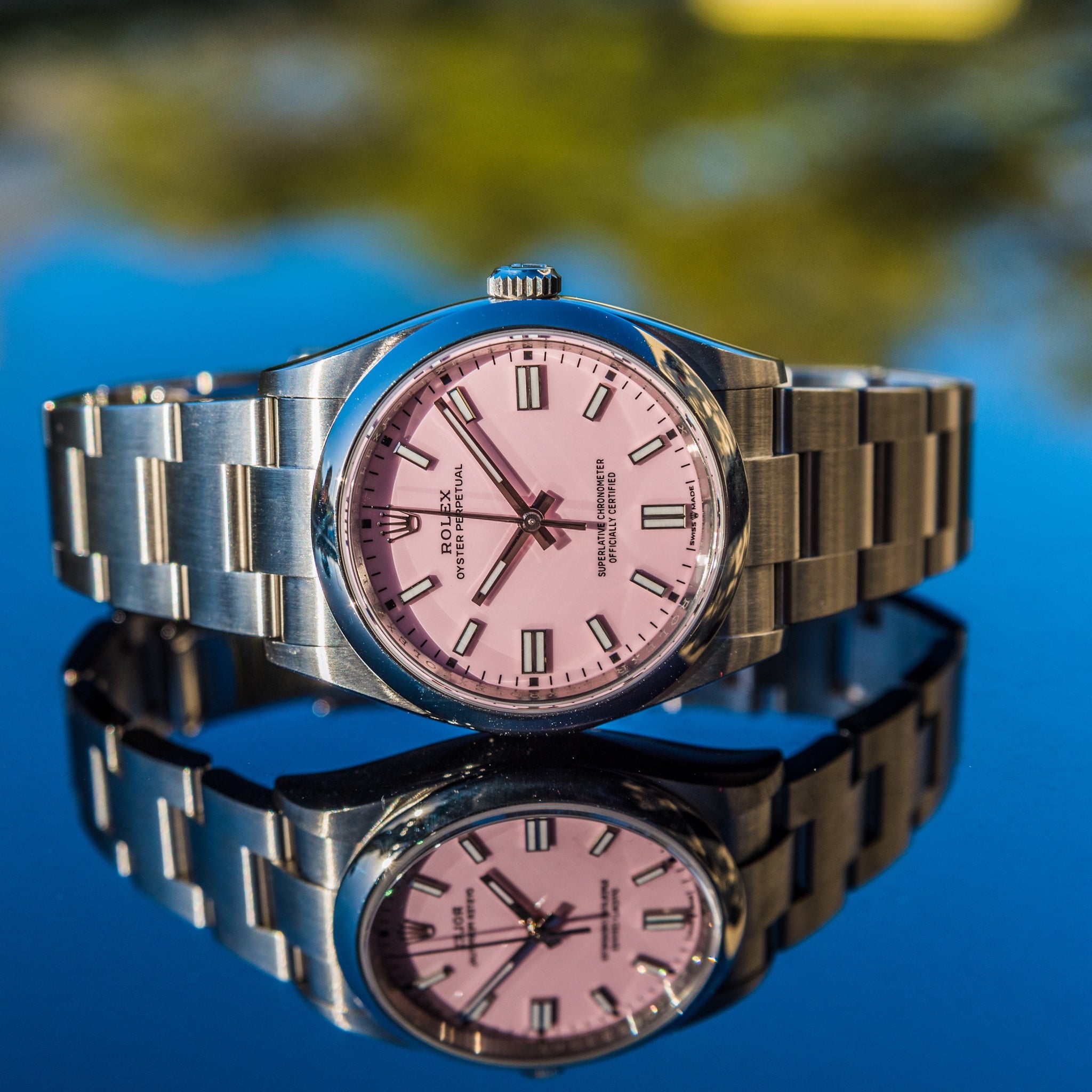 Rolex 2022 Oyster Perpetual 36mm Candy Pink 126000