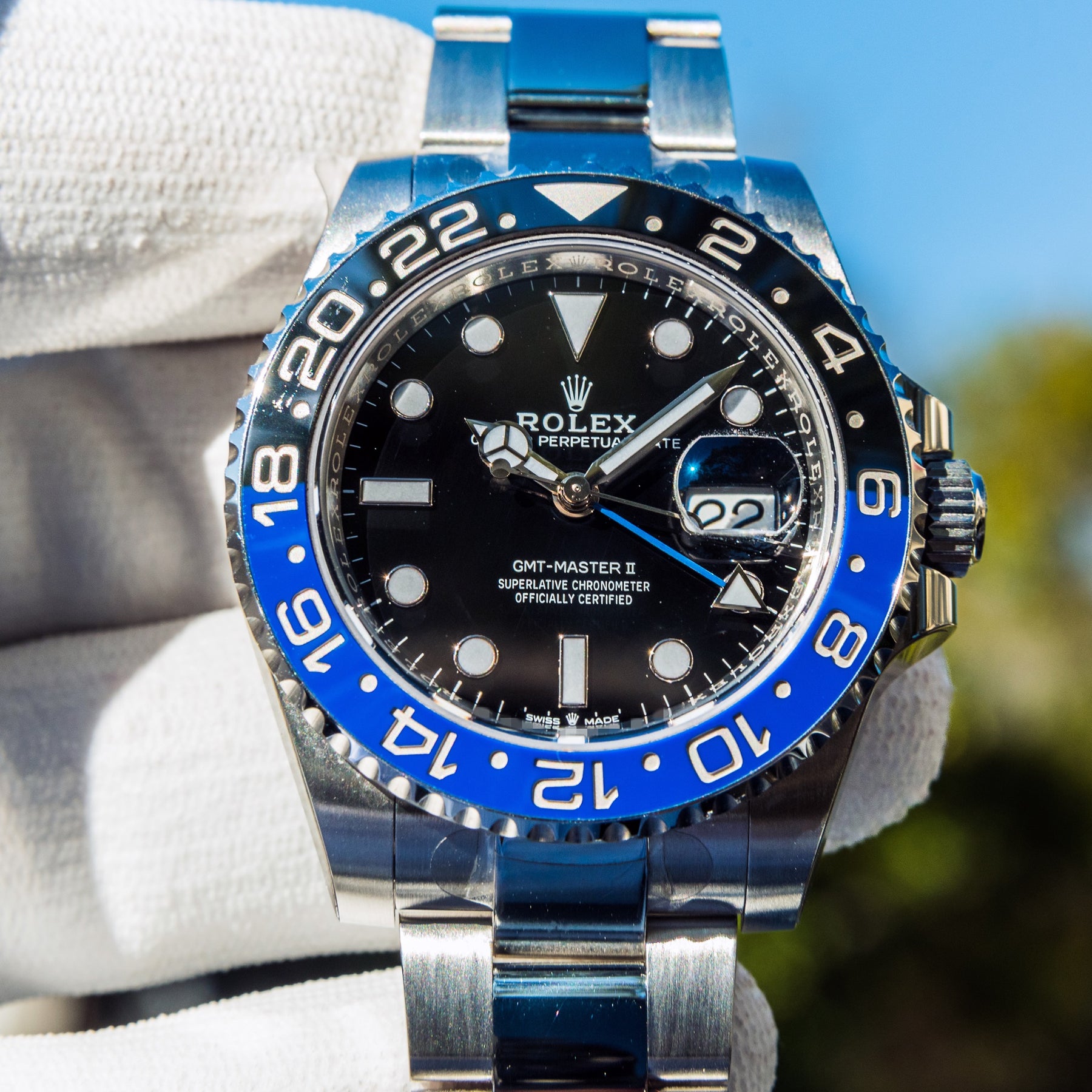 Rolex Unworn 2022 GMT-Master II 126710BLNR