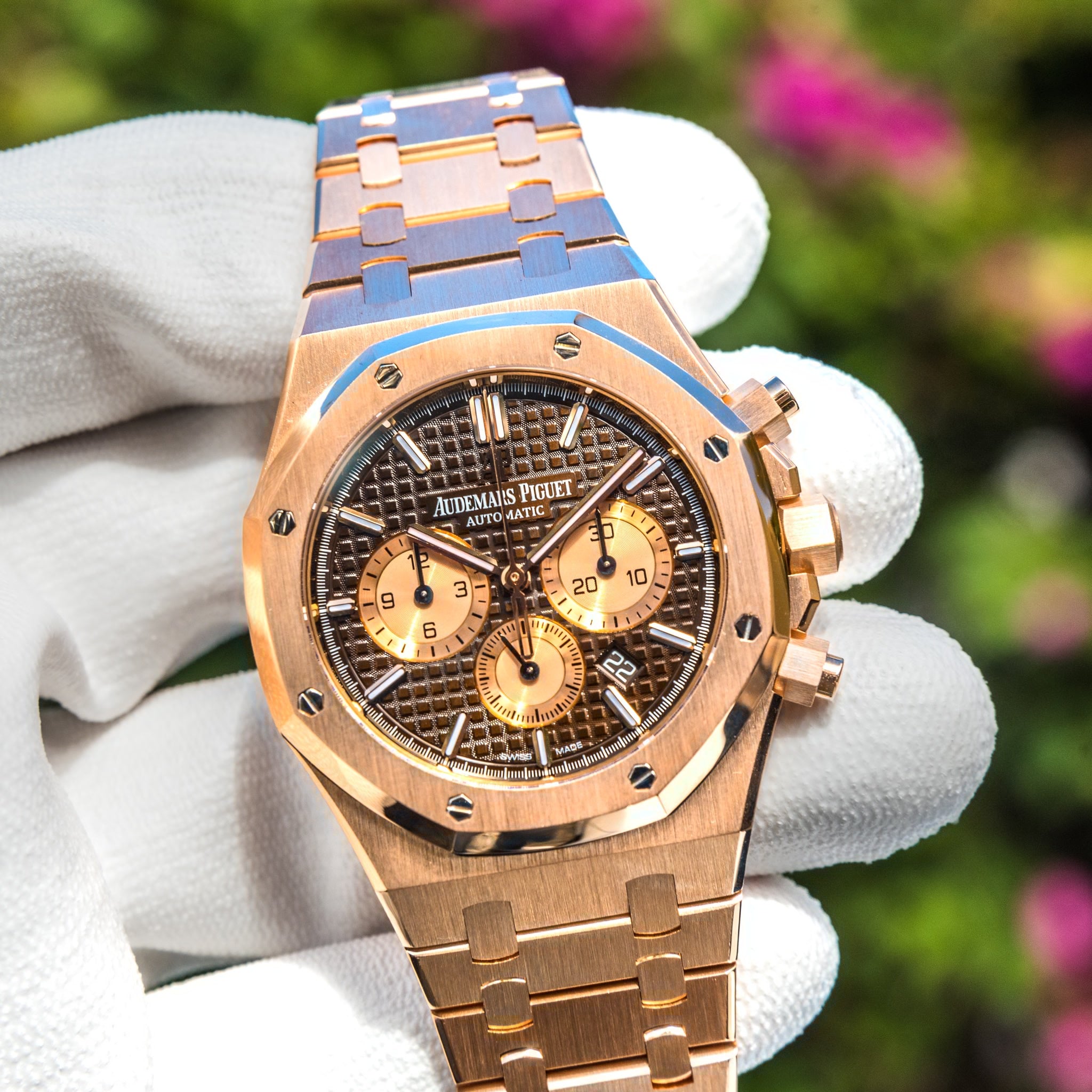 2019 Audemars Piguet Royal Oak Chronograph Chocolate Dial 26331OR