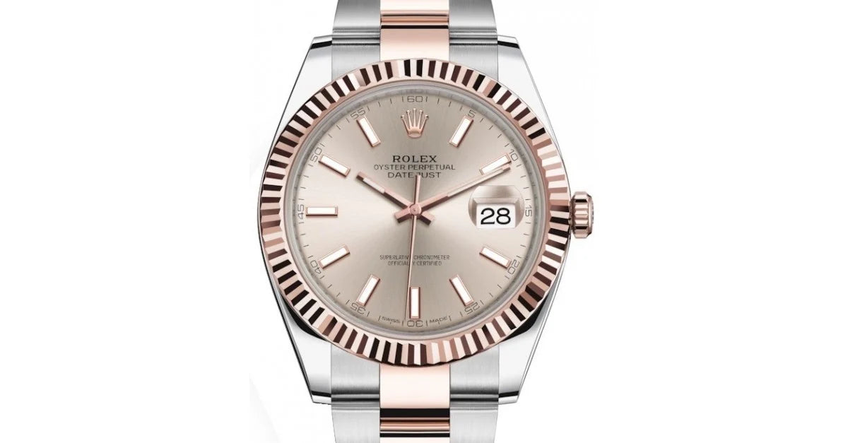 2022 Datejust 41mm Sundust Dial on Oystersteel 126333