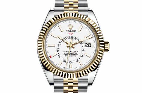 Rolex 2022 Sky-Dweller 326933 White Dial on jubilee