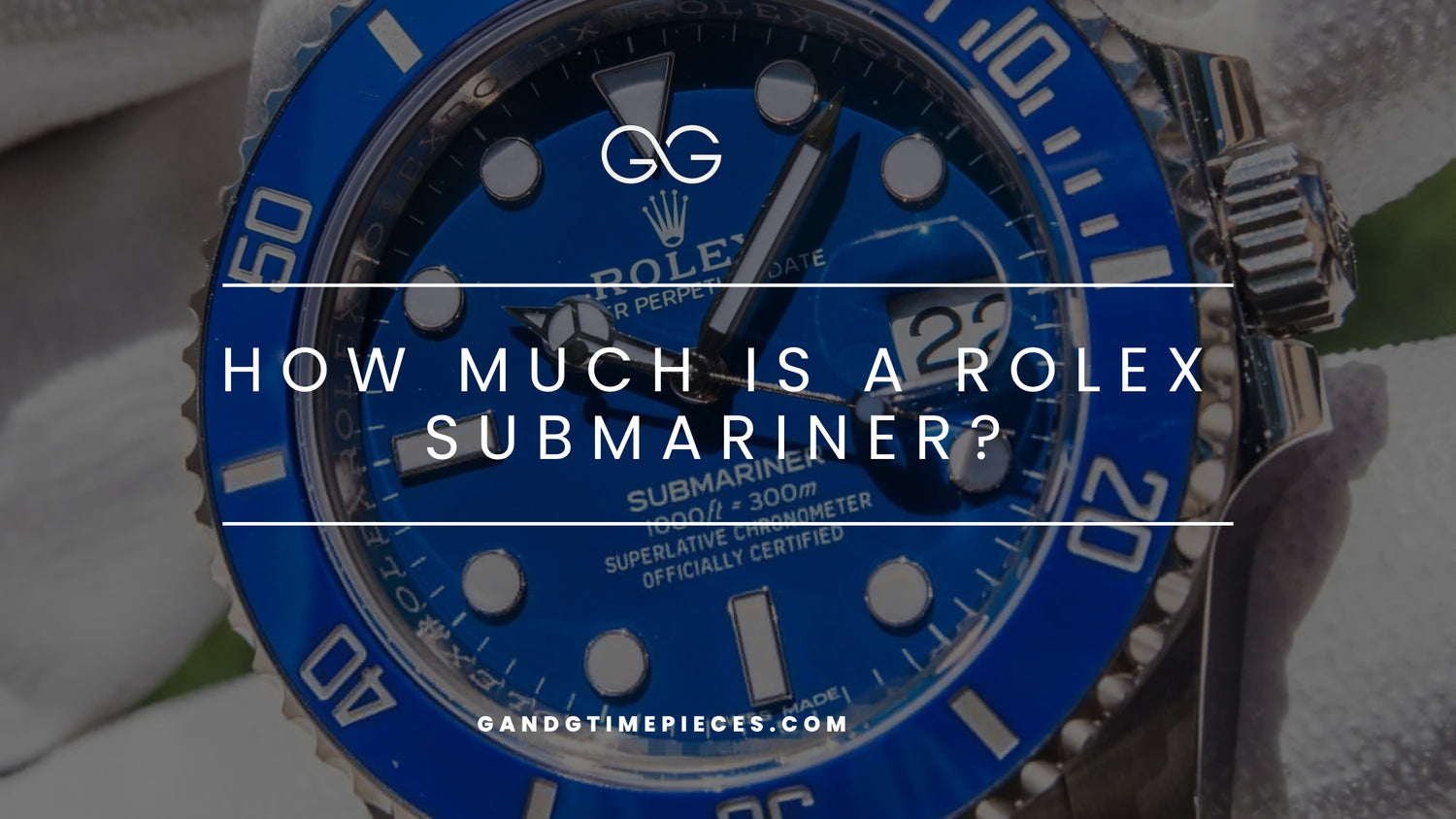 How Much Is A Rolex Submariner?